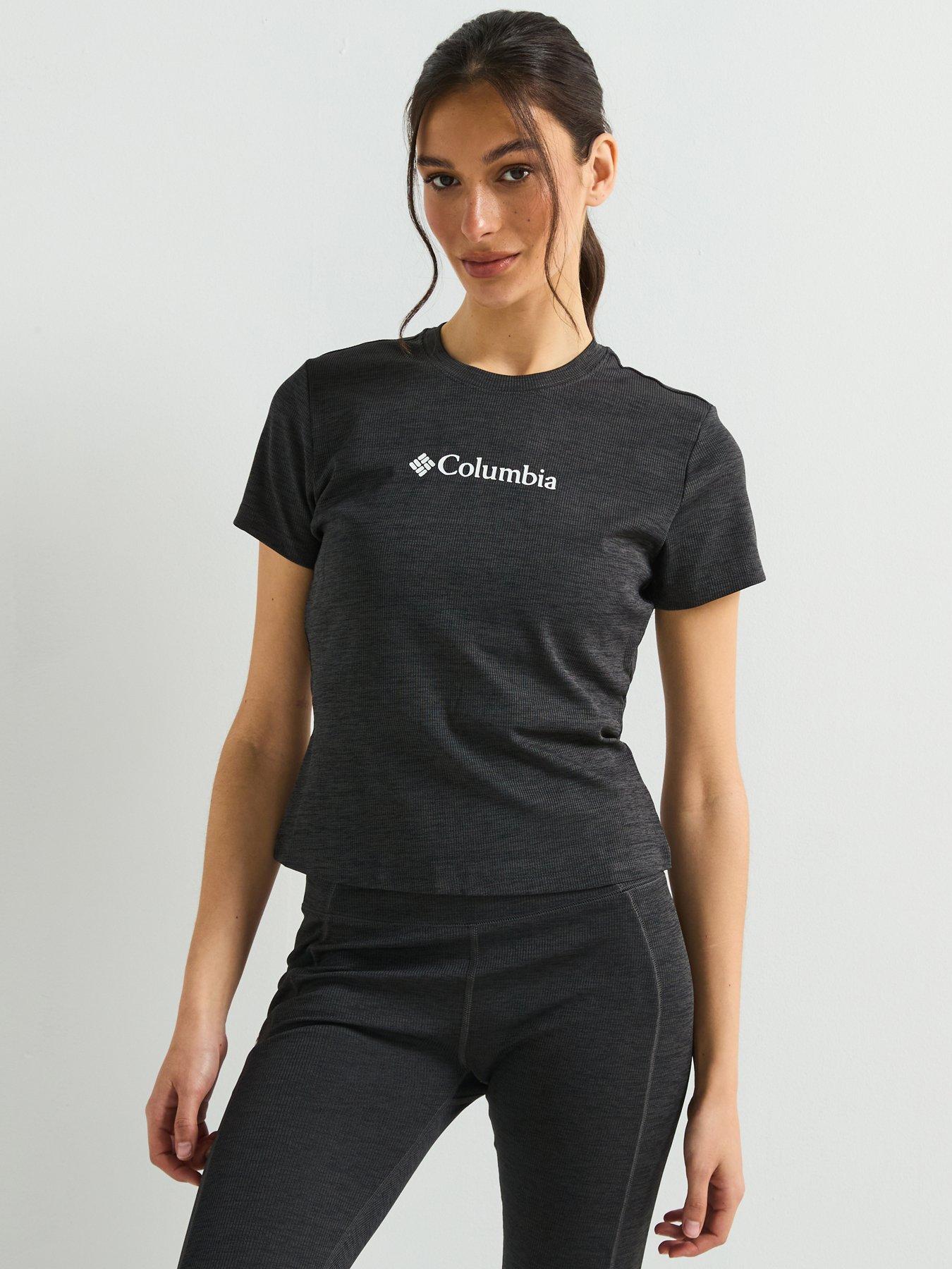 Columbia: Women's Move Short Sleeve T-Shirt - Black