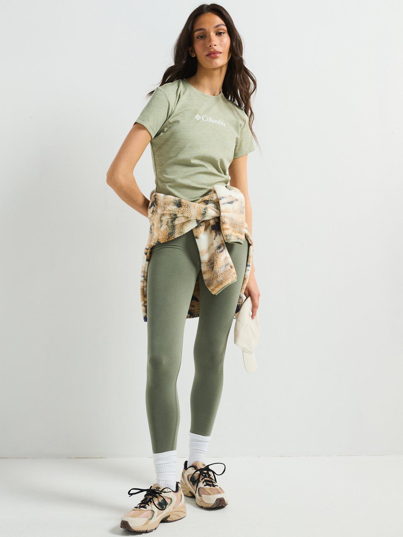 Image 3 of 6 of Columbia Women's Move Short Sleeve T-Shirt - Green