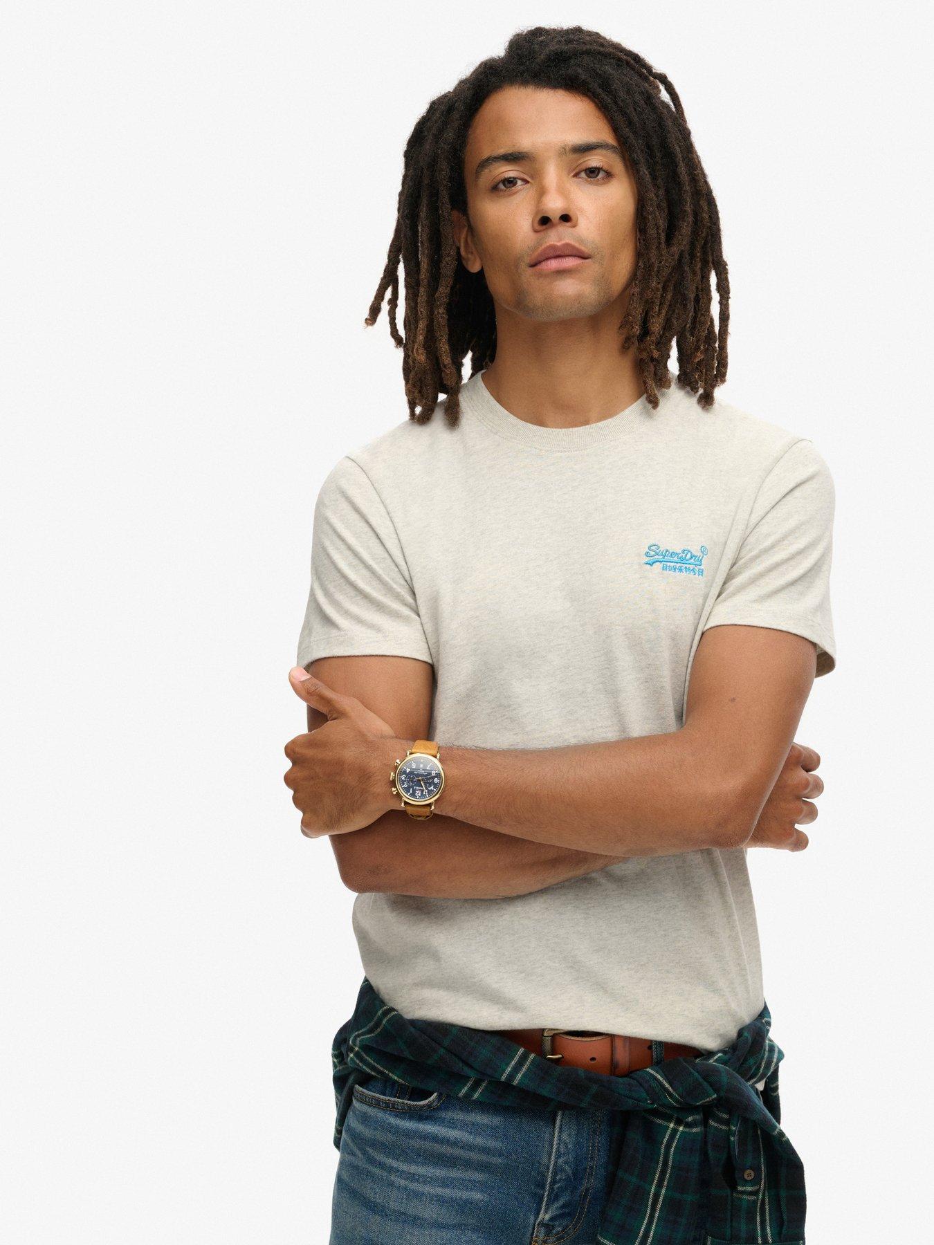 undefined Essential Logo T-Shirt - Blue