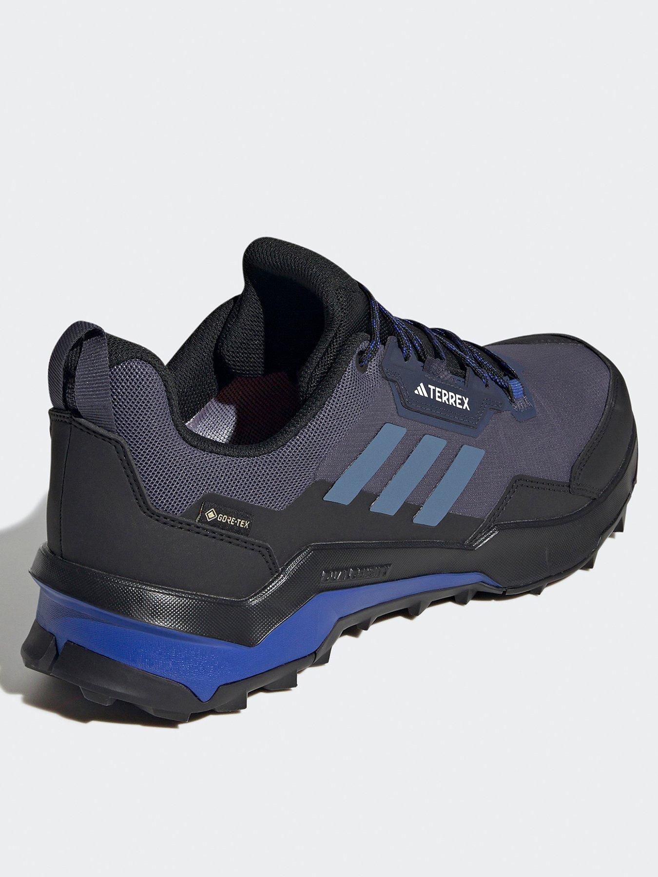 adidas Terrex Mens Ax4 Goretex Hiking Shoes Navy/Blue Very