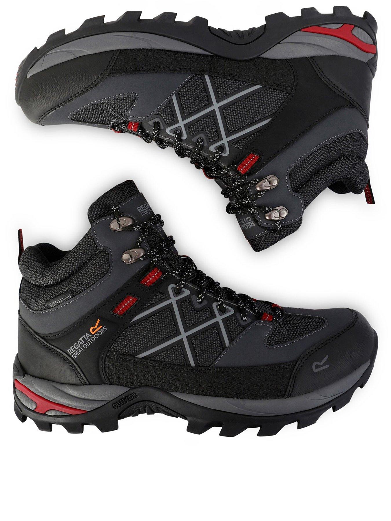 Image 3 of 7 of Regatta Mens Samaris Waterproof Walking Boot - Grey