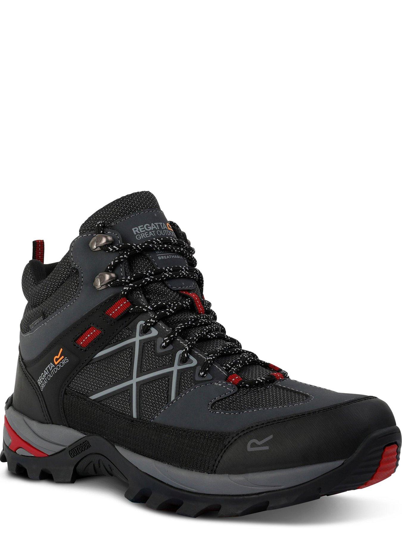 Image 4 of 7 of Regatta Mens Samaris Waterproof Walking Boot - Grey