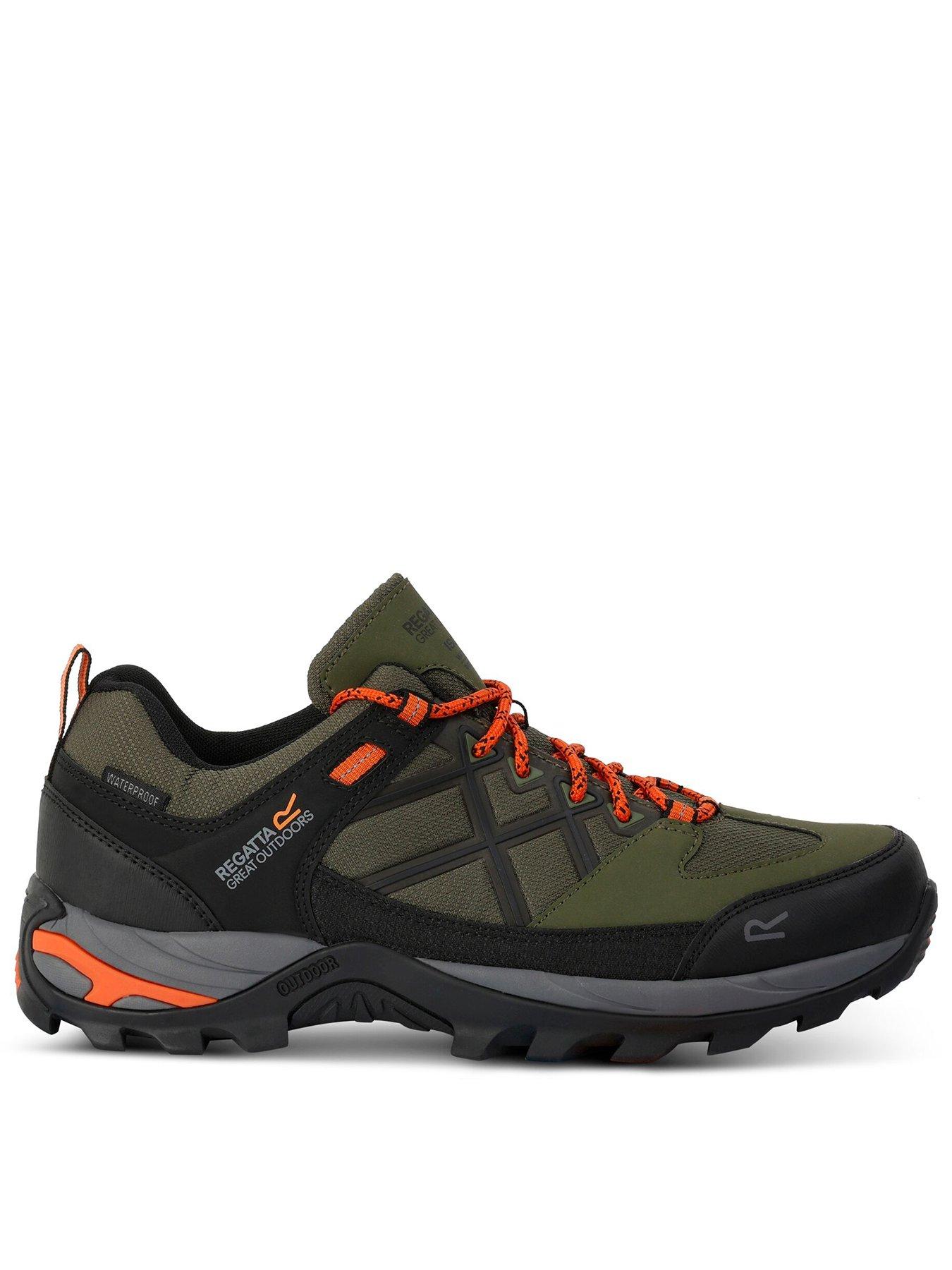 Regatta Mens Samaris Low Waterproof Walking Shoe - Green