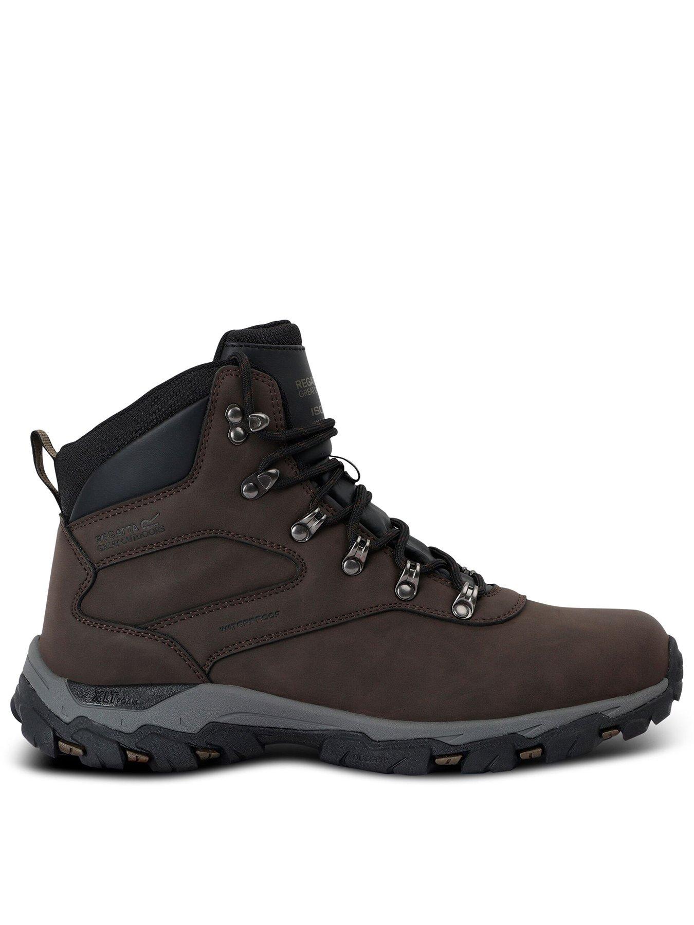 Regatta Mens Holcombe Classic Waterproof Walking Boot - Brown