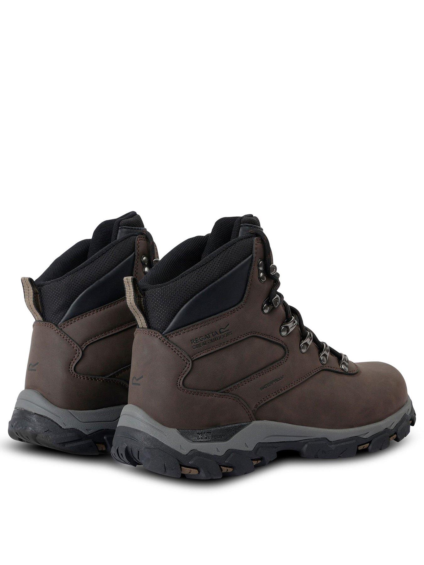 Image 2 of 7 of Regatta Mens Holcombe Classic Waterproof Walking Boot -brown