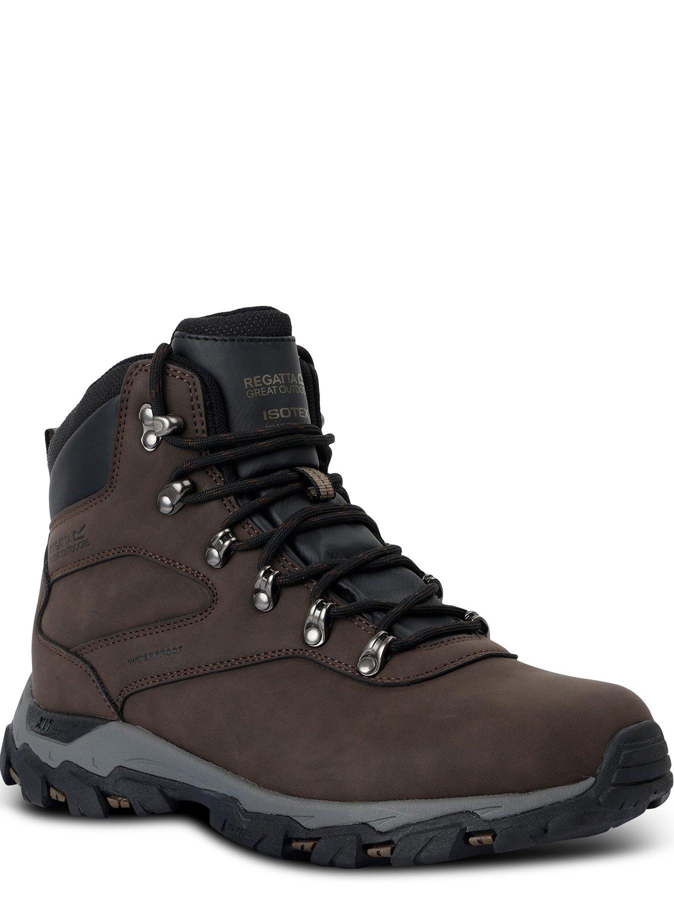 Image 4 of 7 of Regatta Mens Holcombe Classic Waterproof Walking Boot -brown