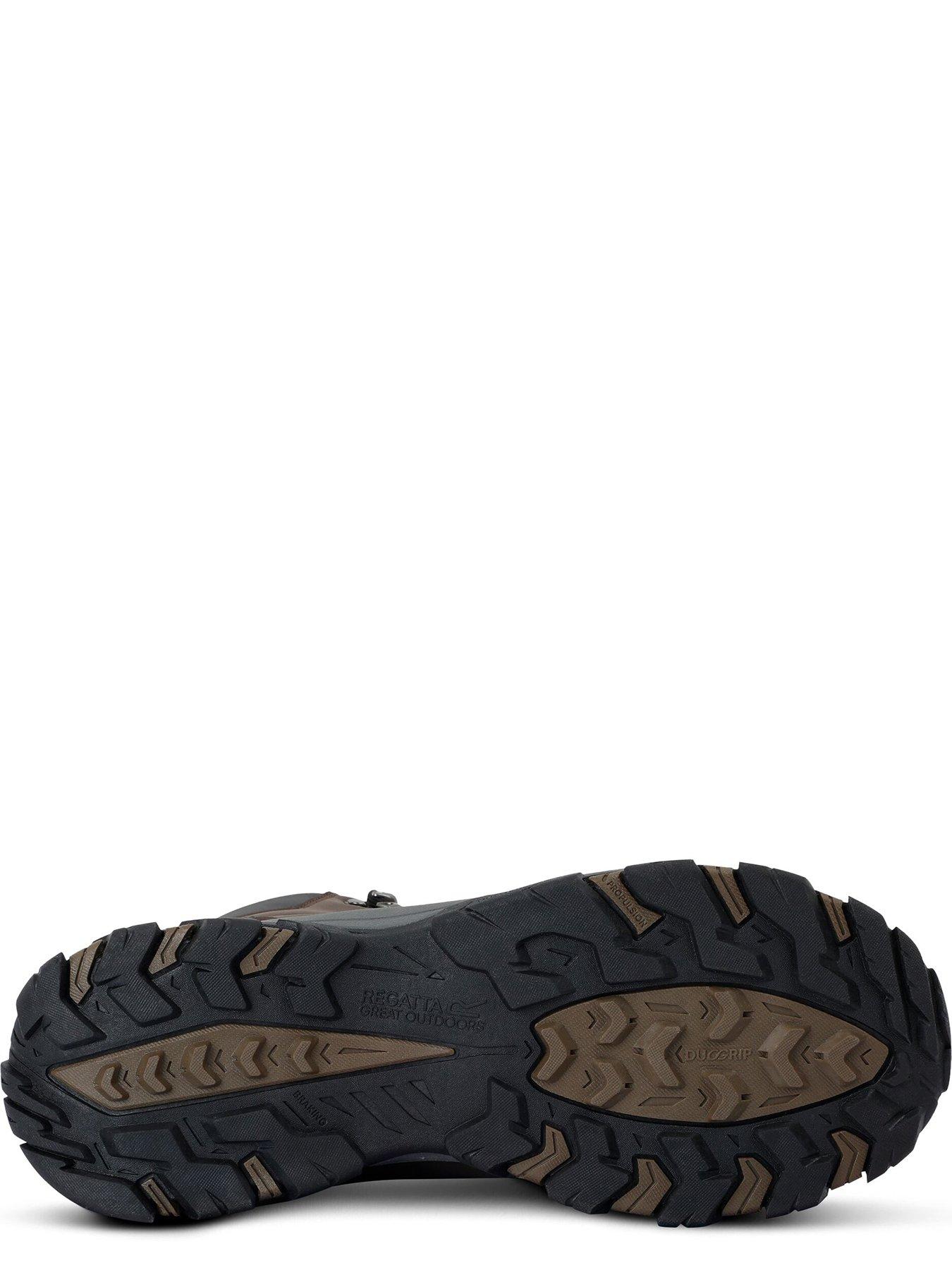 Image 5 of 7 of Regatta Mens Holcombe Classic Waterproof Walking Boot -brown