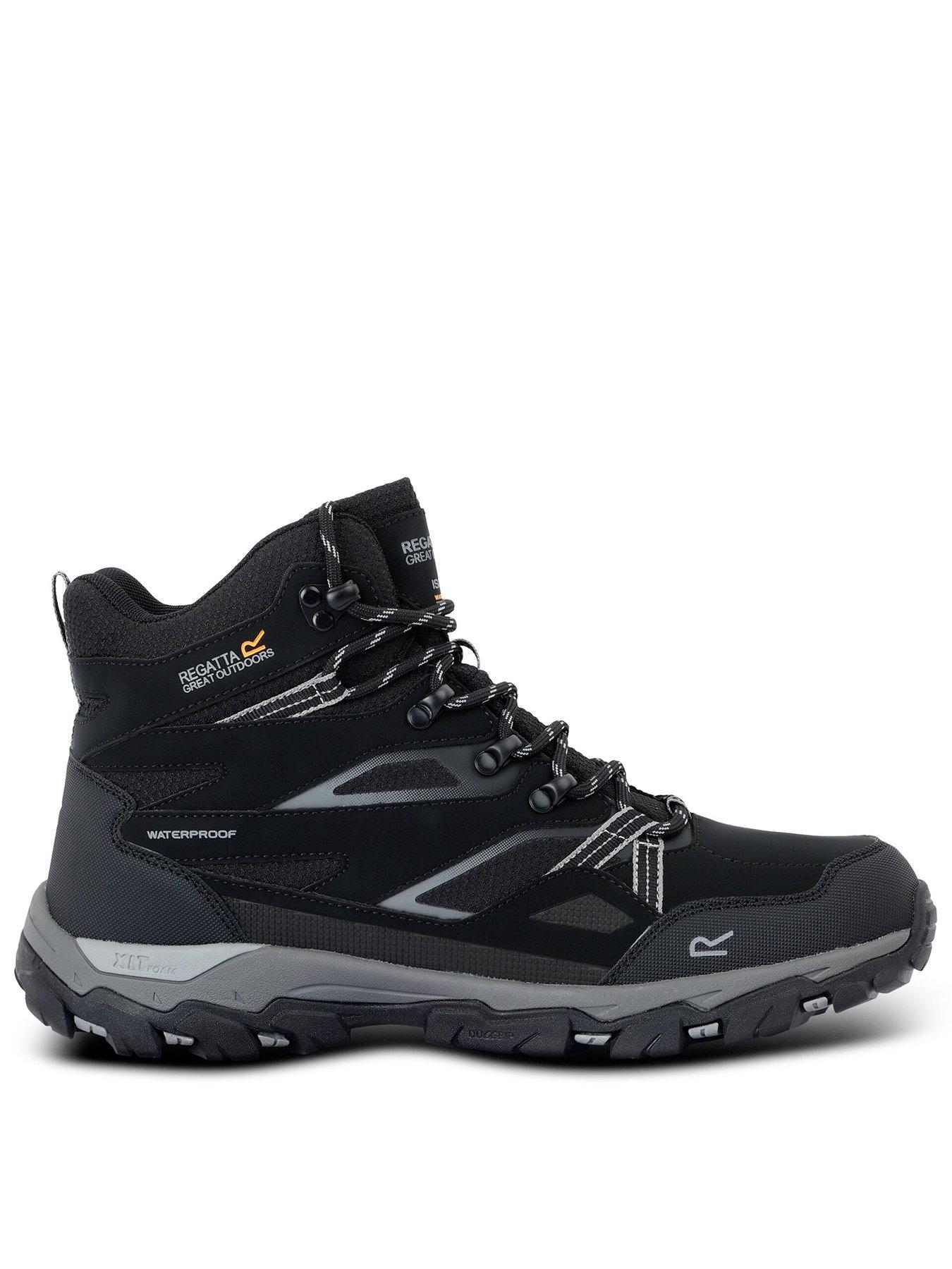 Regatta Mens Holcombe Waterproof Walking Boot -black Very