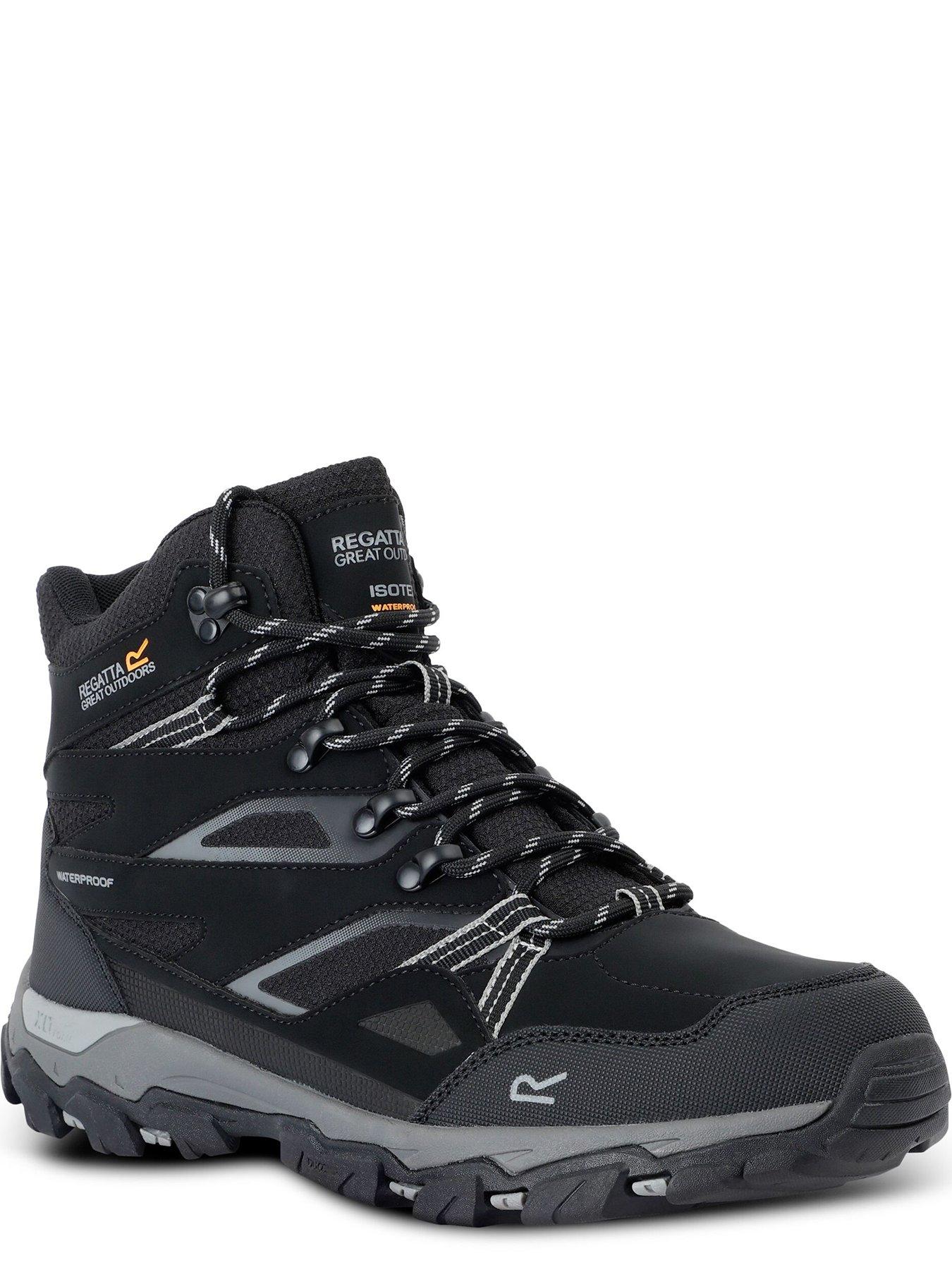 Image 4 of 7 of Regatta Mens Holcombe Waterproof Walking Boot -black