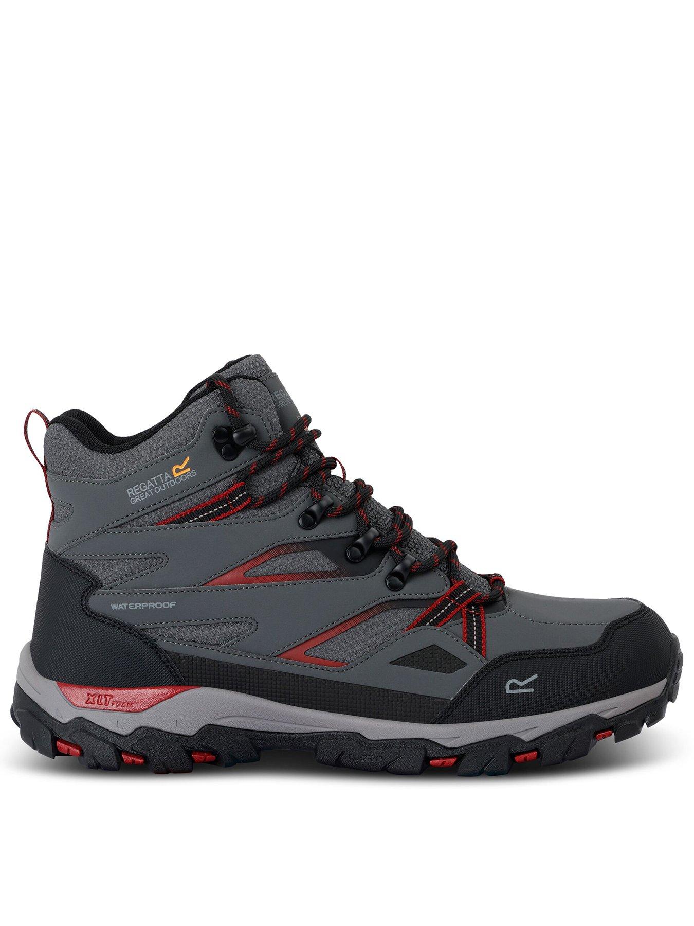 Image 1 of 7 of Regatta Mens Holcombe Waterproof Walking Boot -grey