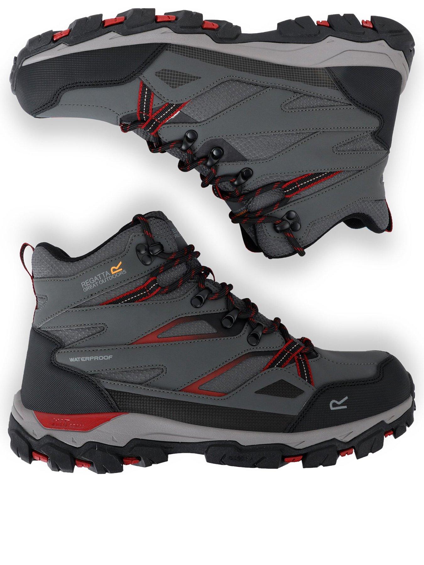 Image 3 of 7 of Regatta Mens Holcombe Waterproof Walking Boot -grey