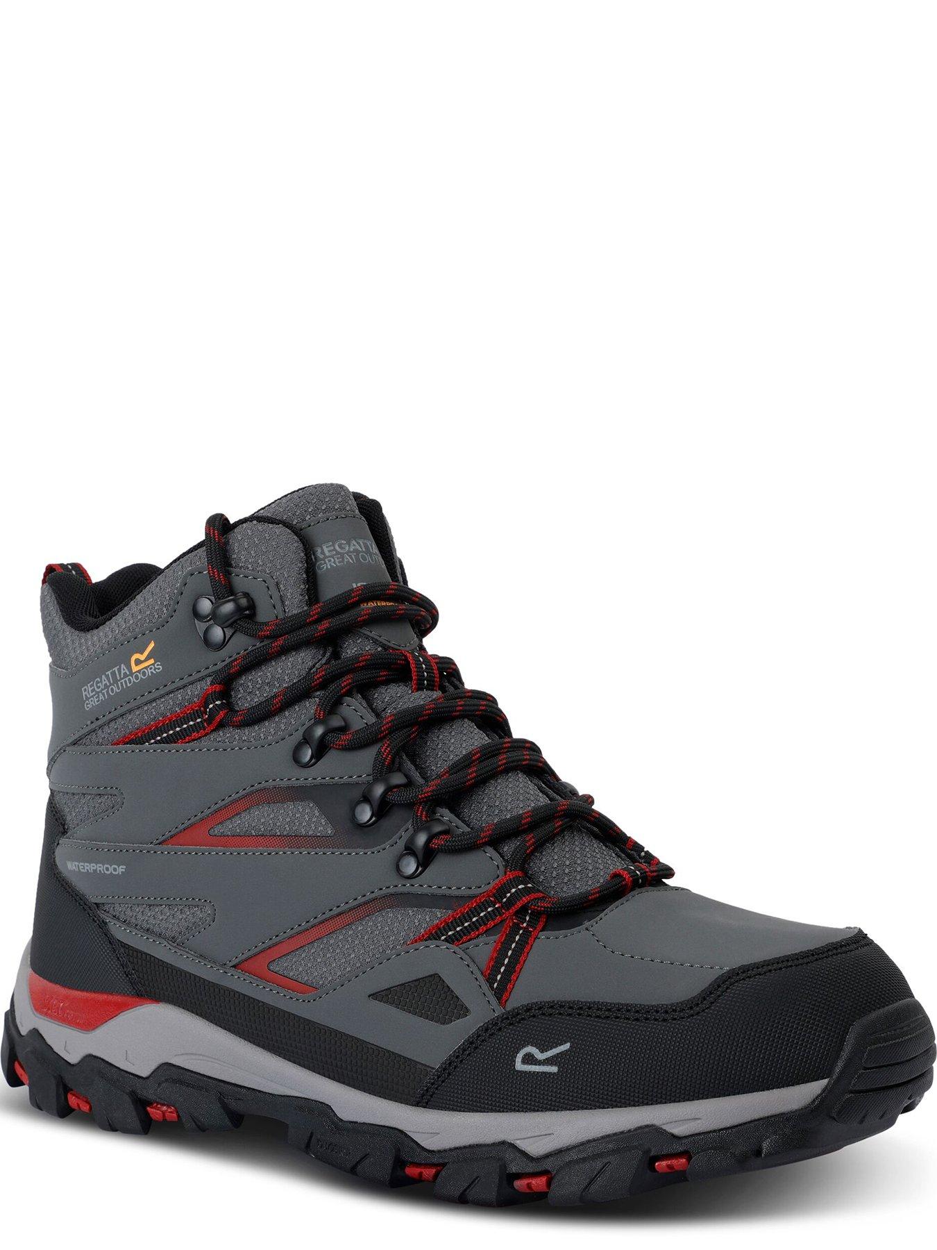 Image 4 of 7 of Regatta Mens Holcombe Waterproof Walking Boot -grey