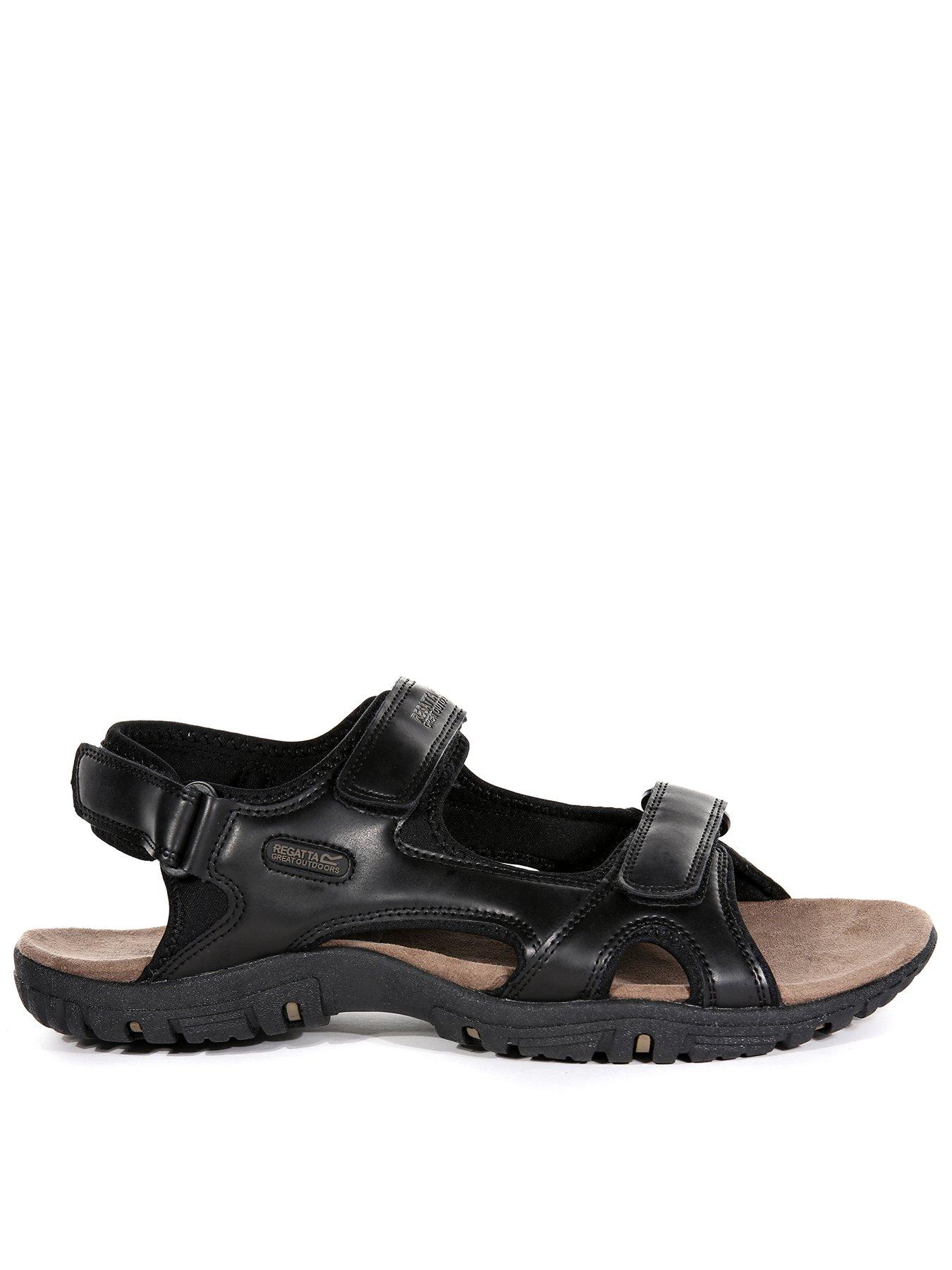 undefined Mens Haris Walking Sandals - Black