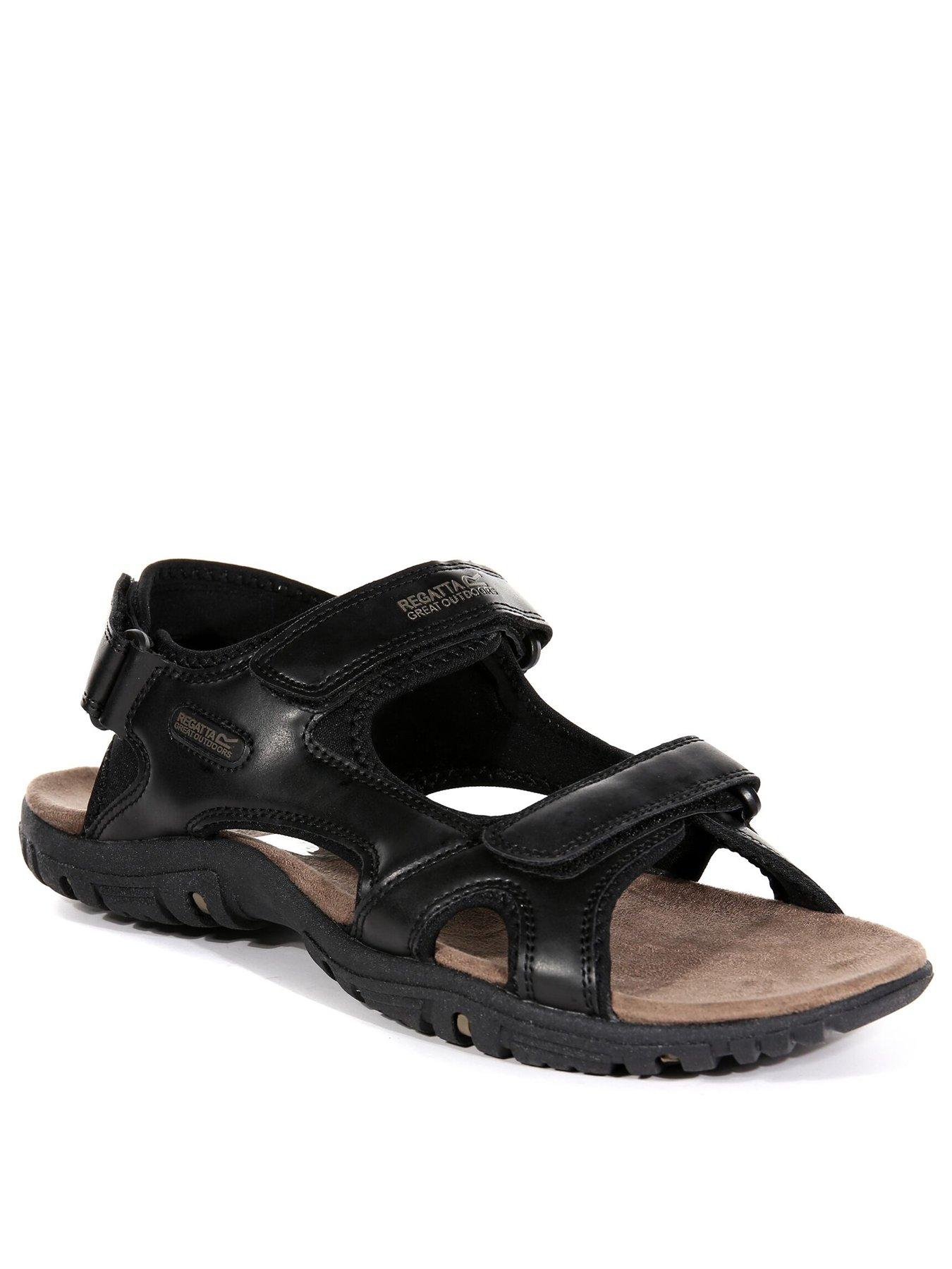 Image 2 of 6 of Regatta Mens Haris Sandal -black