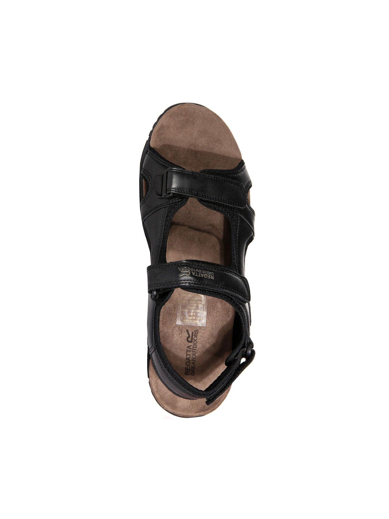 Image 6 of 6 of Regatta Mens Haris Sandal -black