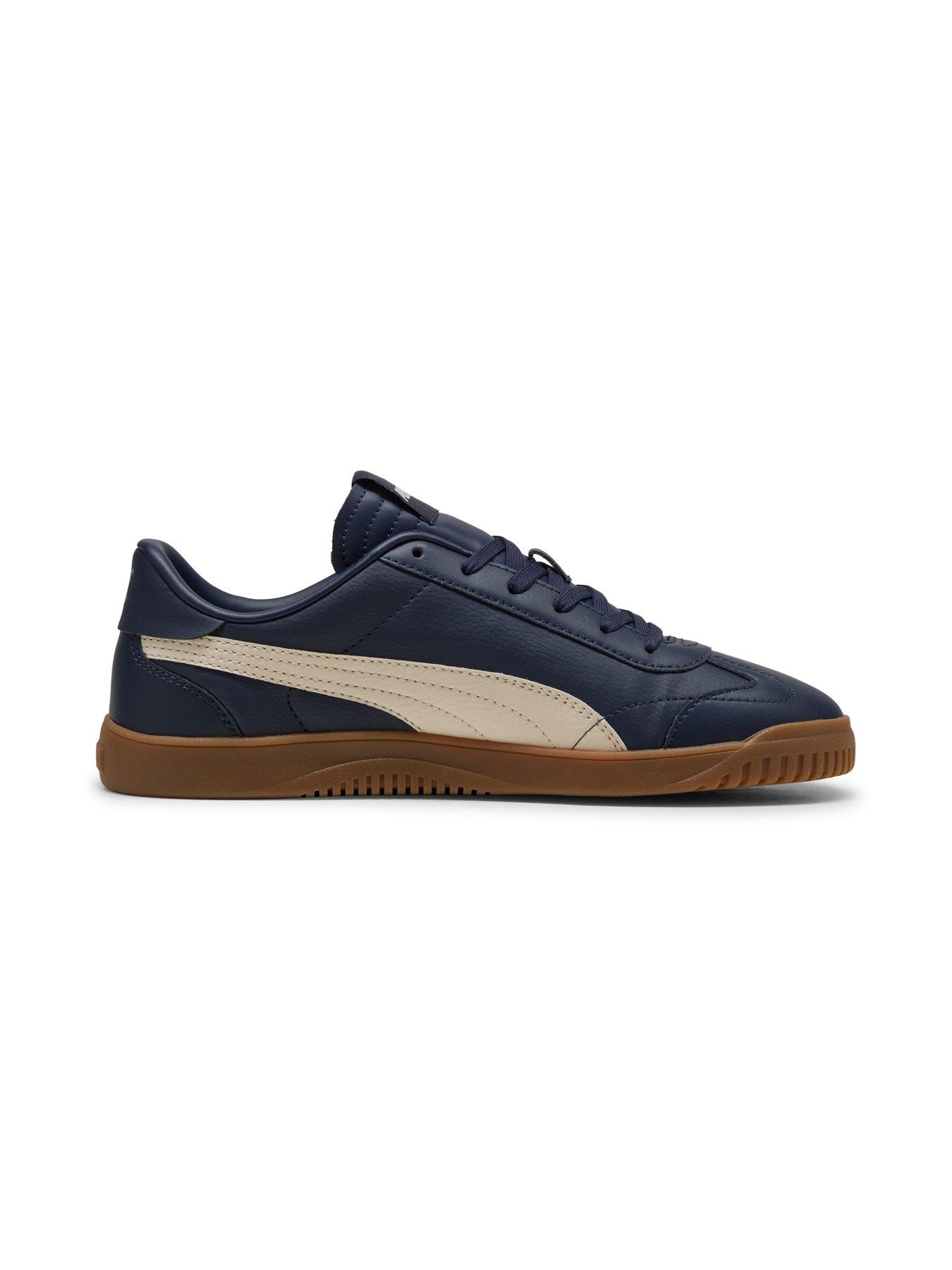 Suede Puma Liga Leather Trainers Puma Liga Leather Whisper White