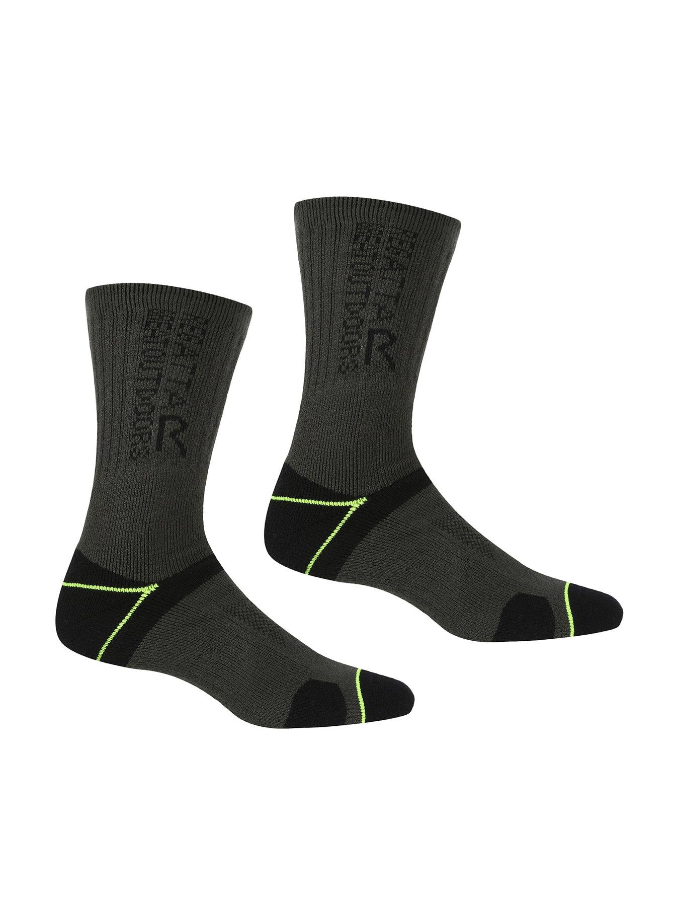 Regatta Mens Blister Protect Ii Walking Socks - Black