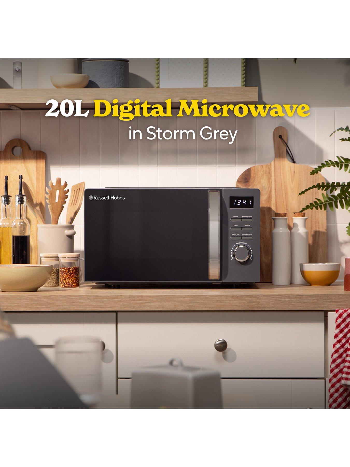 Image 4 of 7 of Russell Hobbs 20 Litre Digital Microwave- Grey