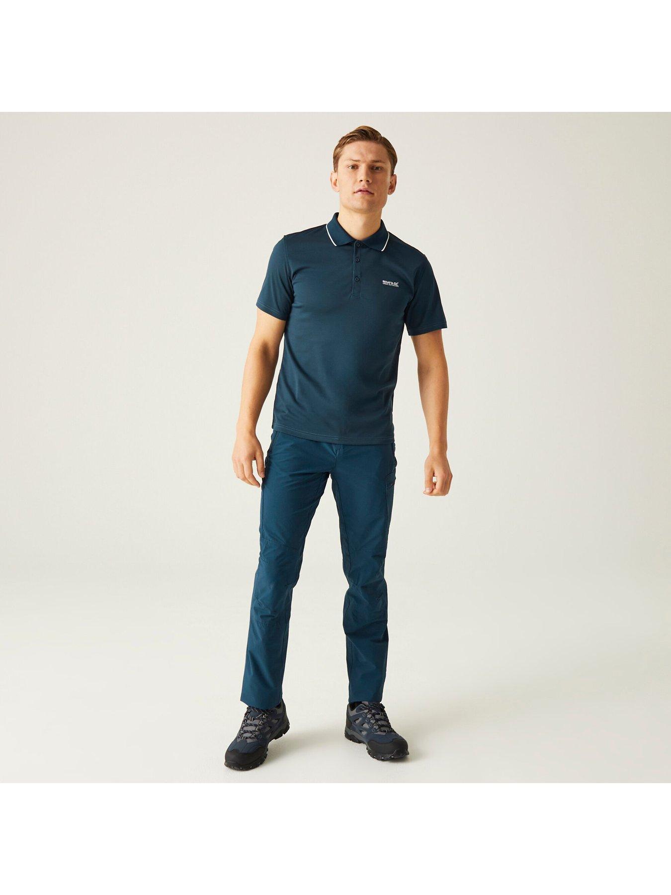 Image 3 of 6 of Regatta Mens Maverik V Polo Shirt - Navy