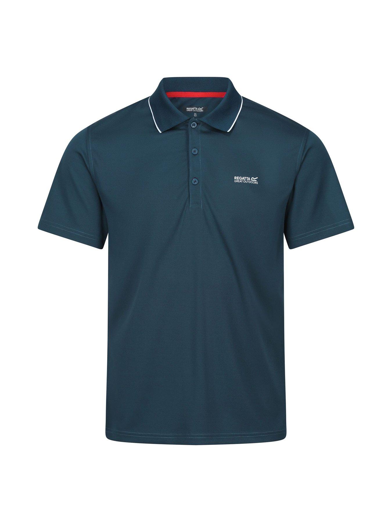 Image 5 of 6 of Regatta Mens Maverik V Polo Shirt - Navy