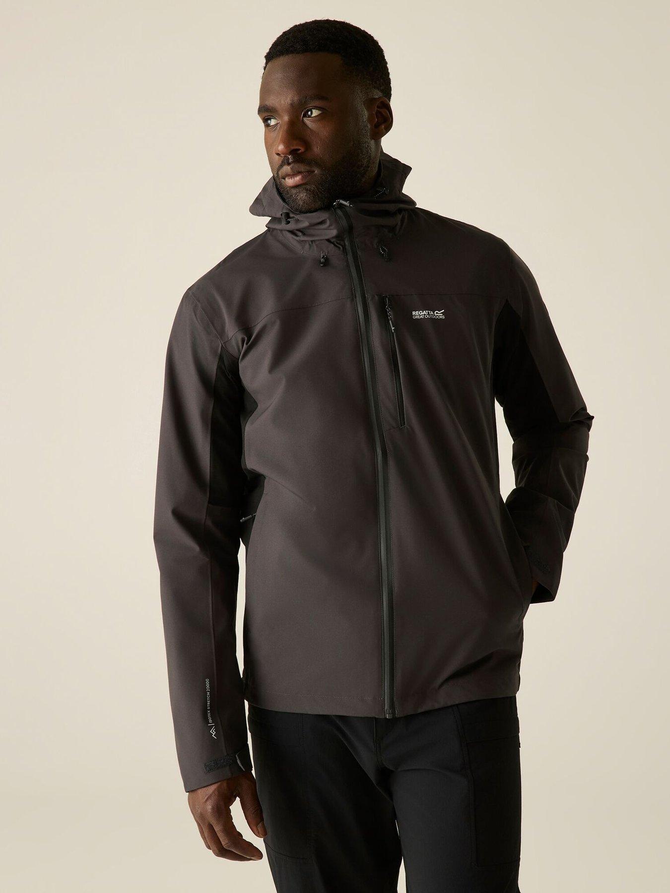 Image 1 of 7 of Regatta Men's Birchdale II Waterproof Shell Jacket - Grey