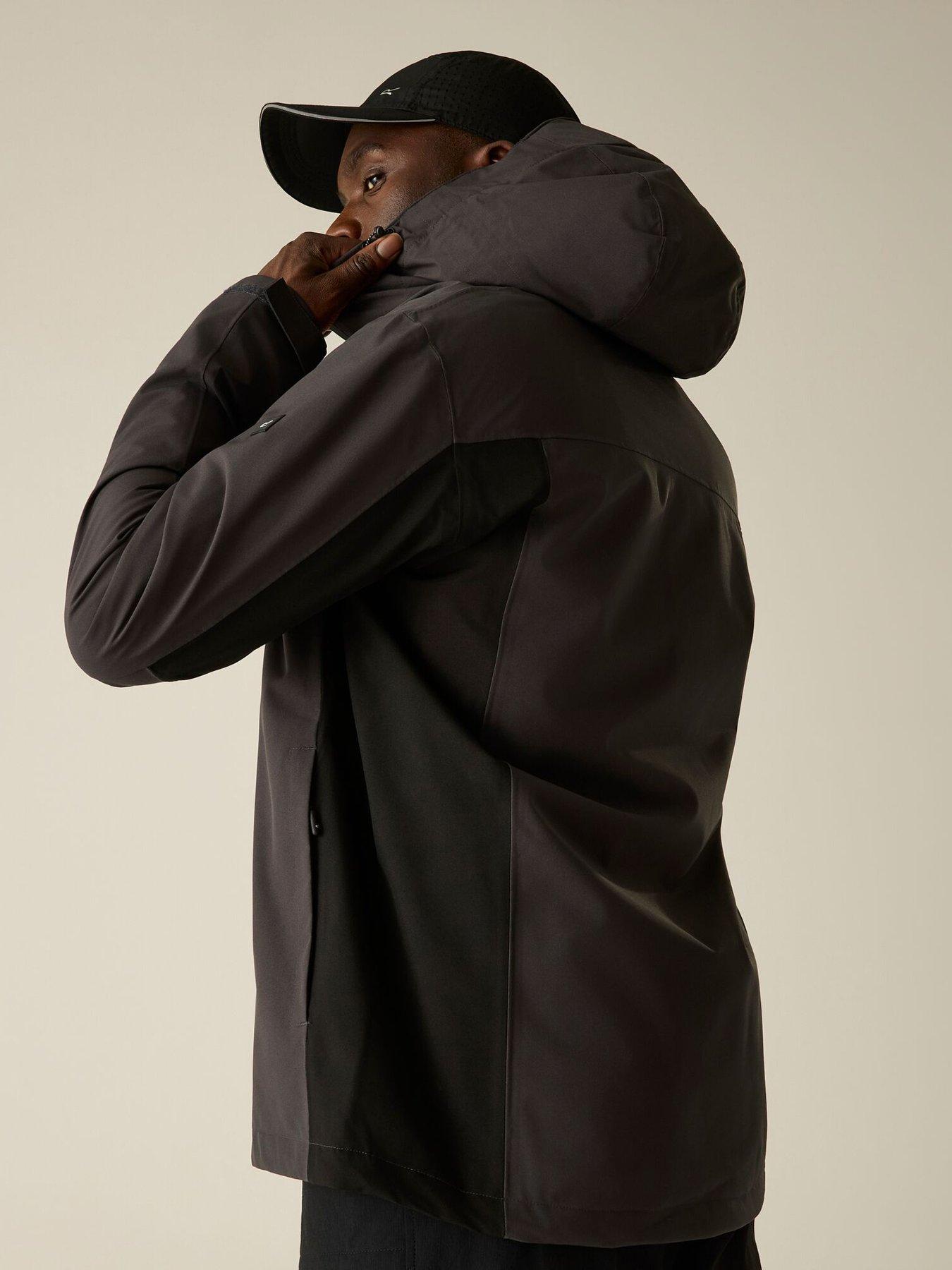 Image 2 of 7 of Regatta Men's Birchdale II Waterproof Shell Jacket - Grey