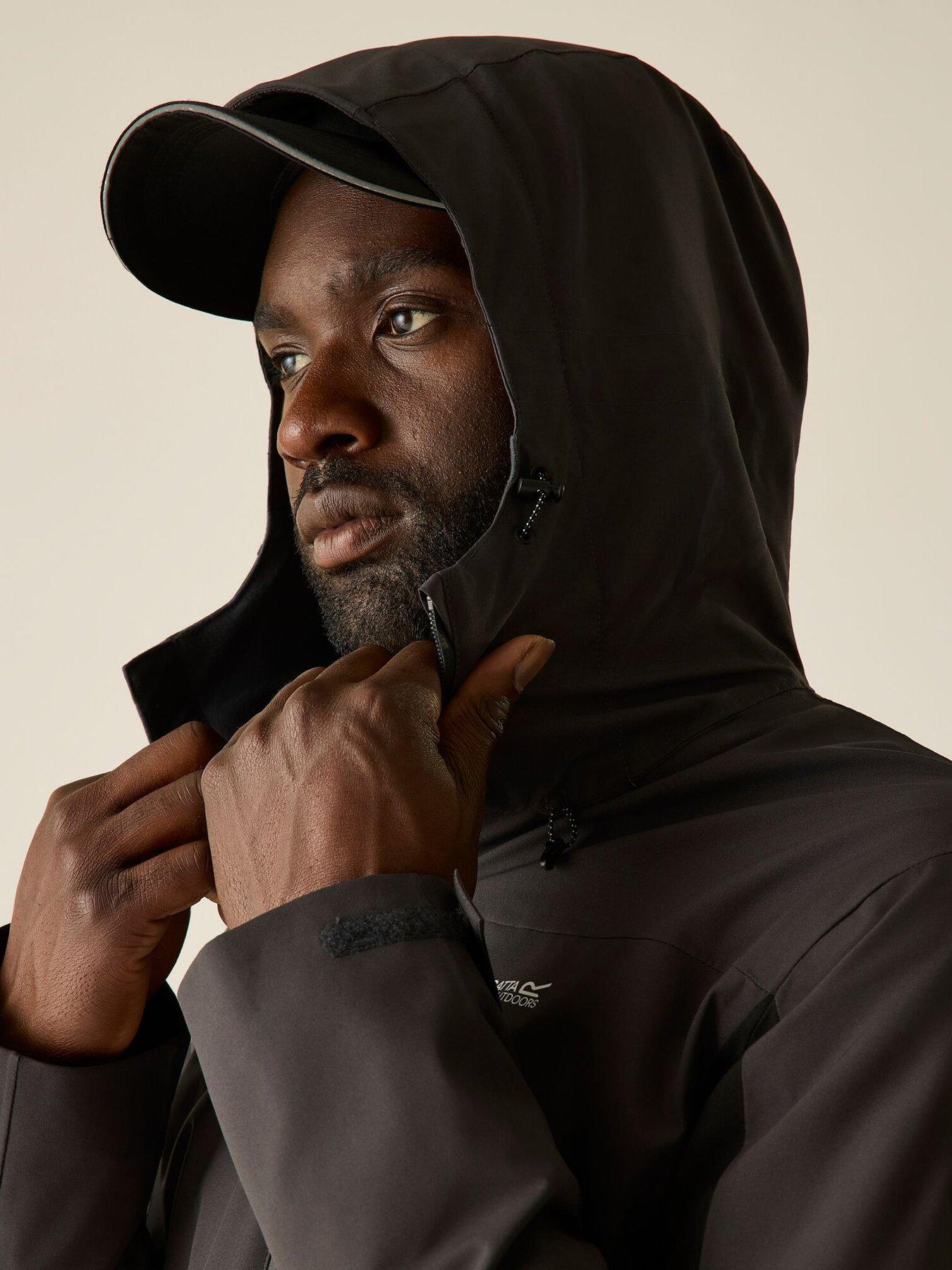 Image 3 of 7 of Regatta Men's Birchdale II Waterproof Shell Jacket - Grey