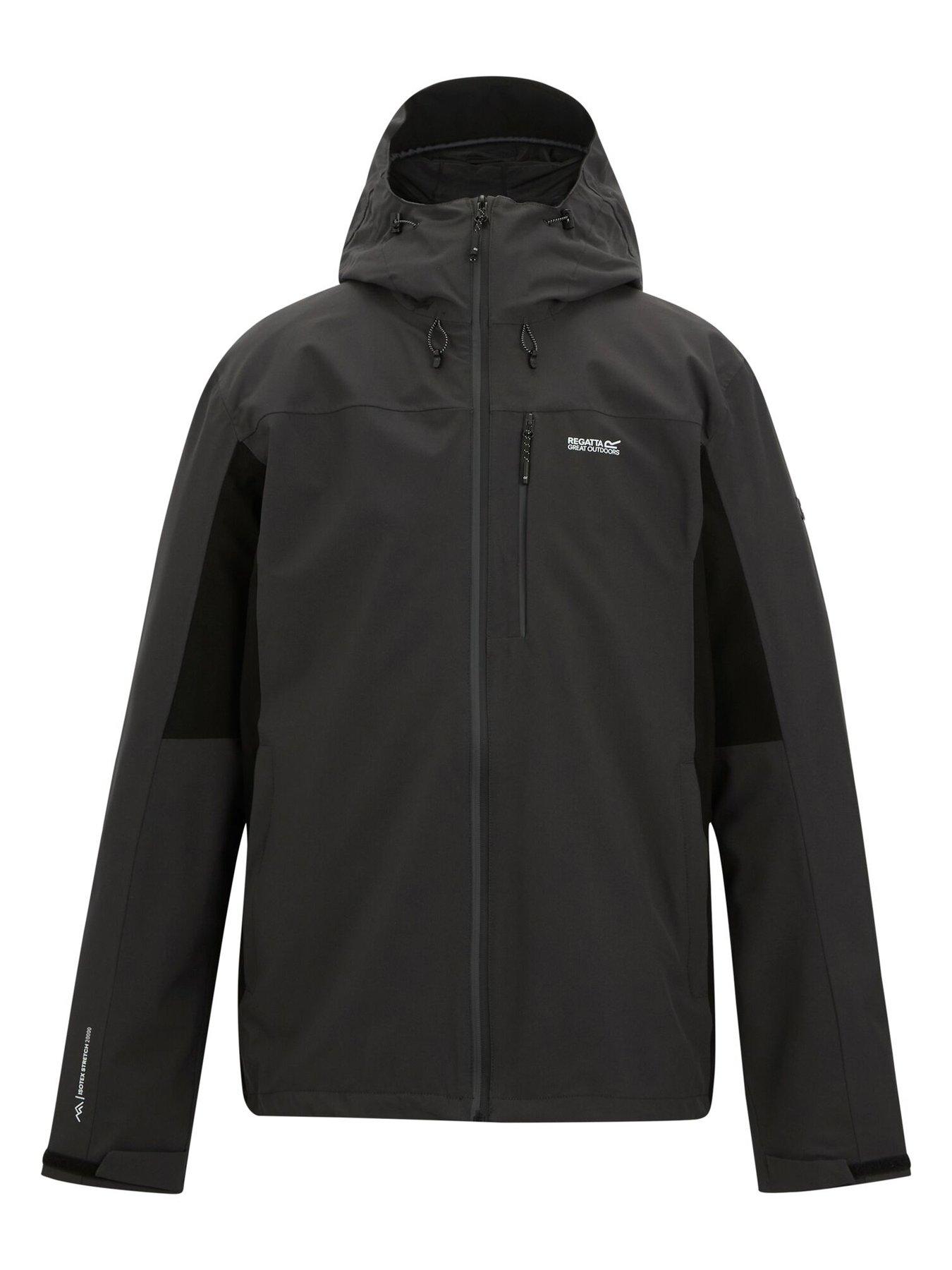 Image 6 of 7 of Regatta Men's Birchdale II Waterproof Shell Jacket - Grey