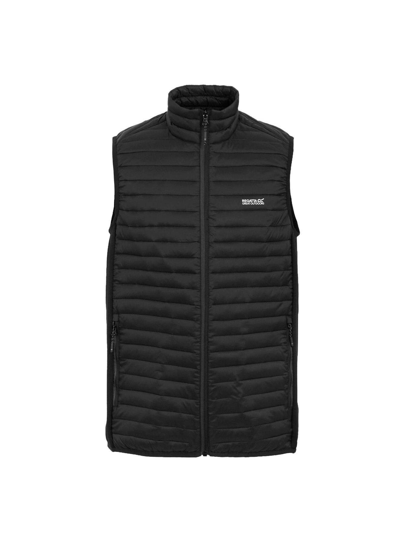 Gilet da uomo Regatta Leedre Hybrid B/W
