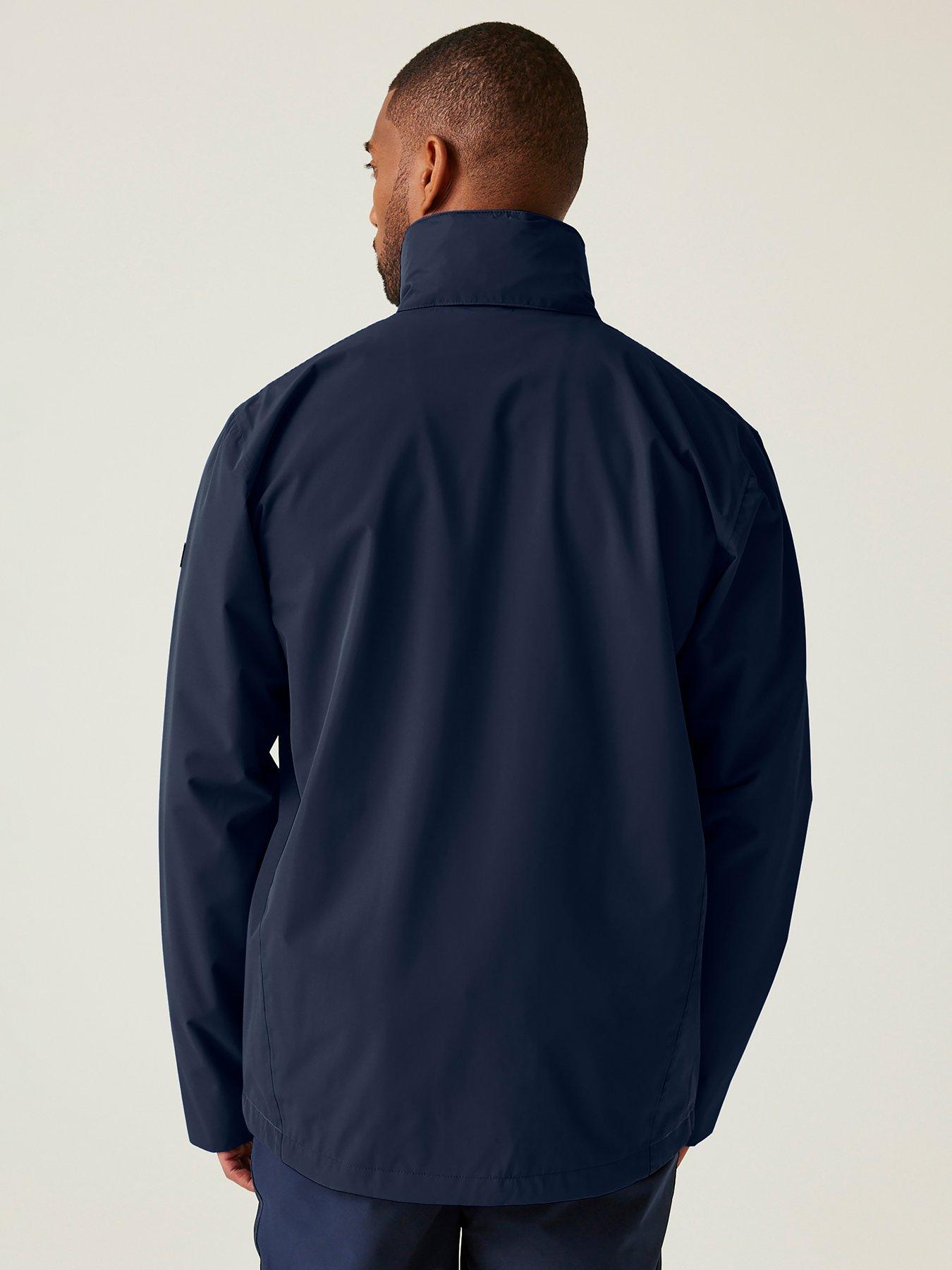 Regatta Mens Matt Waterproof Shell Jacket- Navy | Very