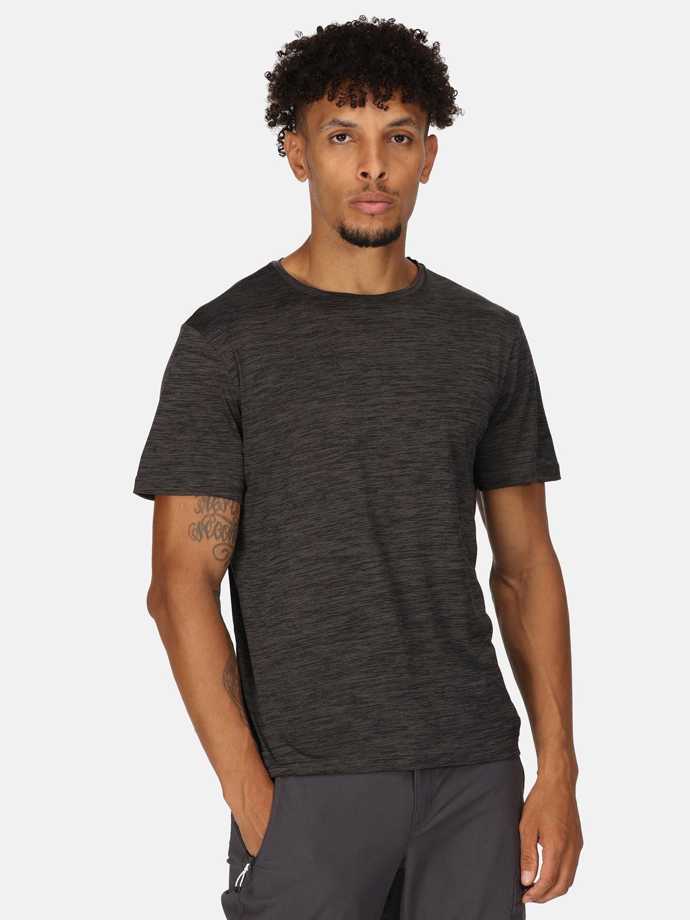 Image 1 of 6 of Regatta Mens Fingal Edition T Shirt- Light Grey
