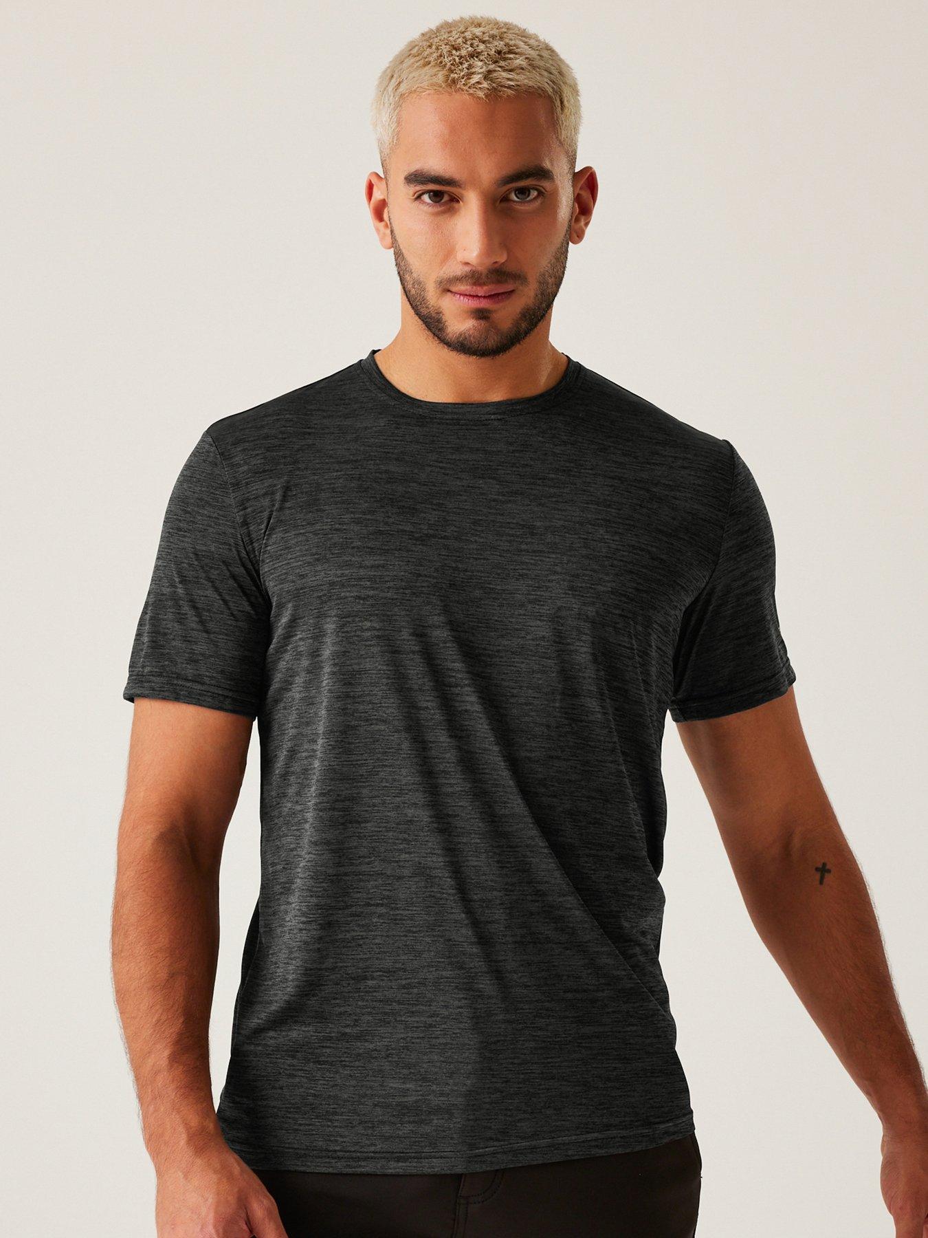 Image 2 of 6 of Regatta Mens Fingal Edition T Shirt- Light Grey