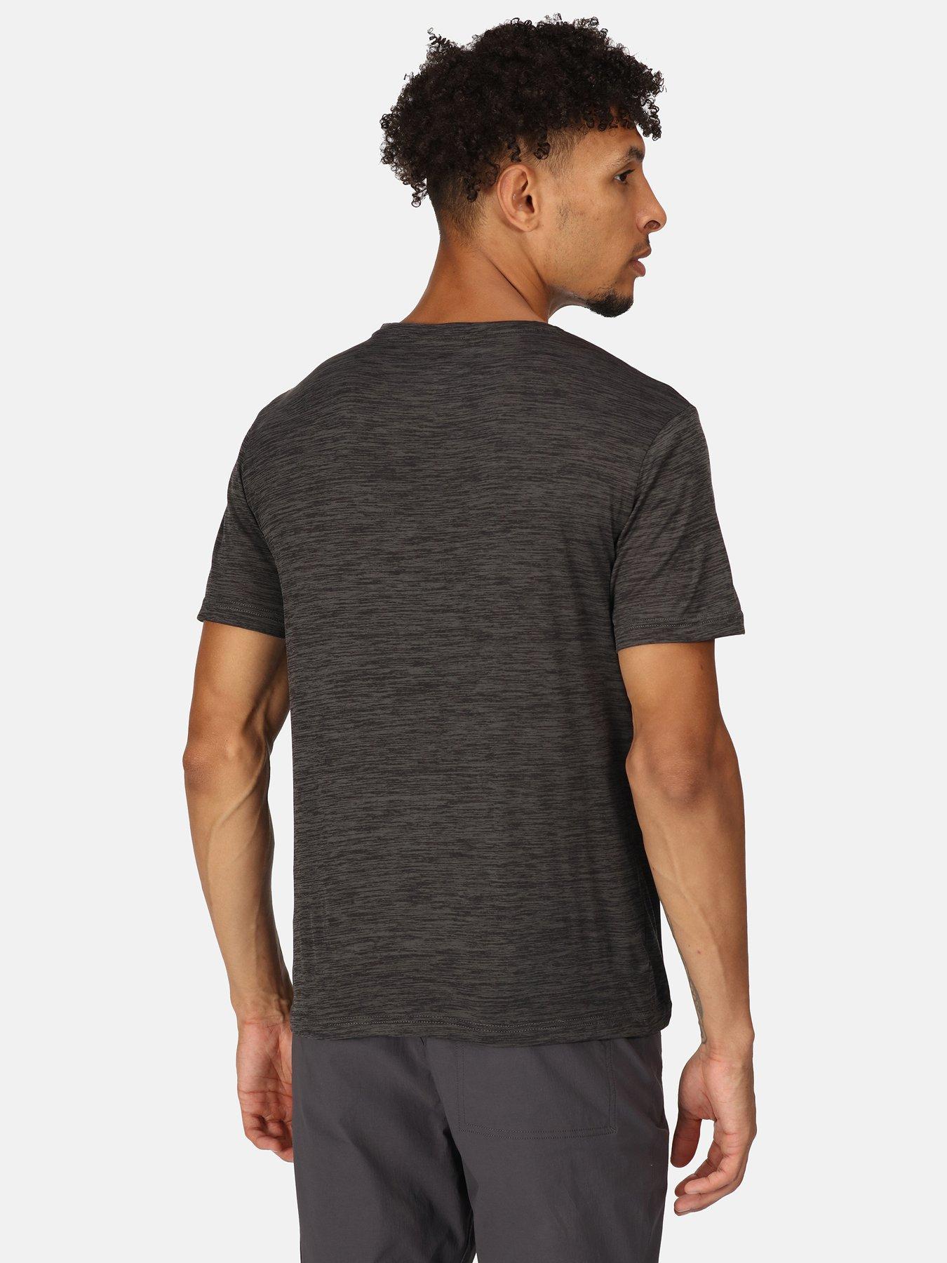 Image 3 of 6 of Regatta Mens Fingal Edition T Shirt- Light Grey