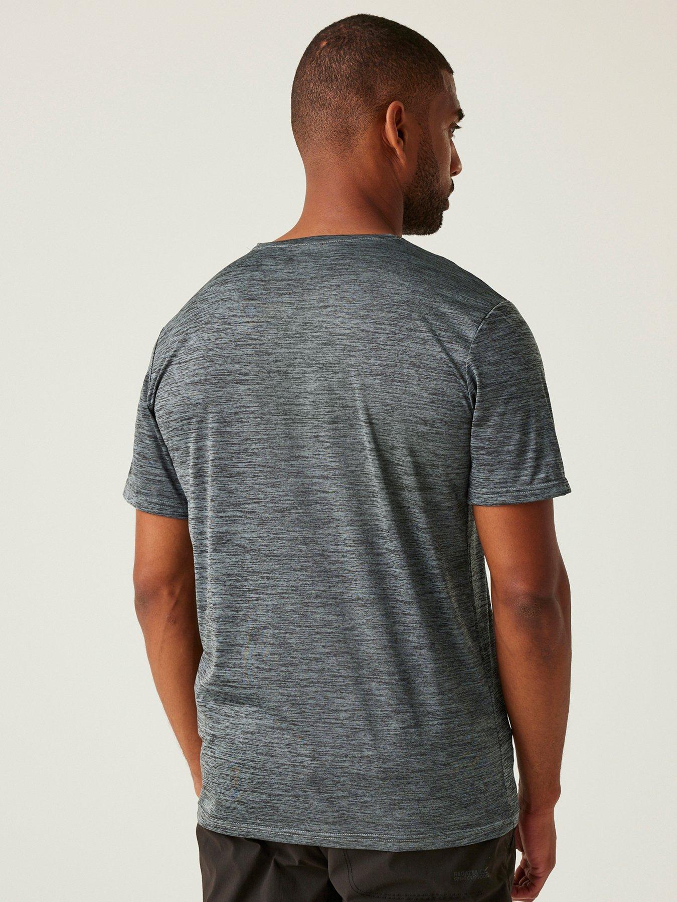 Image 2 of 6 of Regatta Men's Fingal Edition T Shirt - Dark Grey