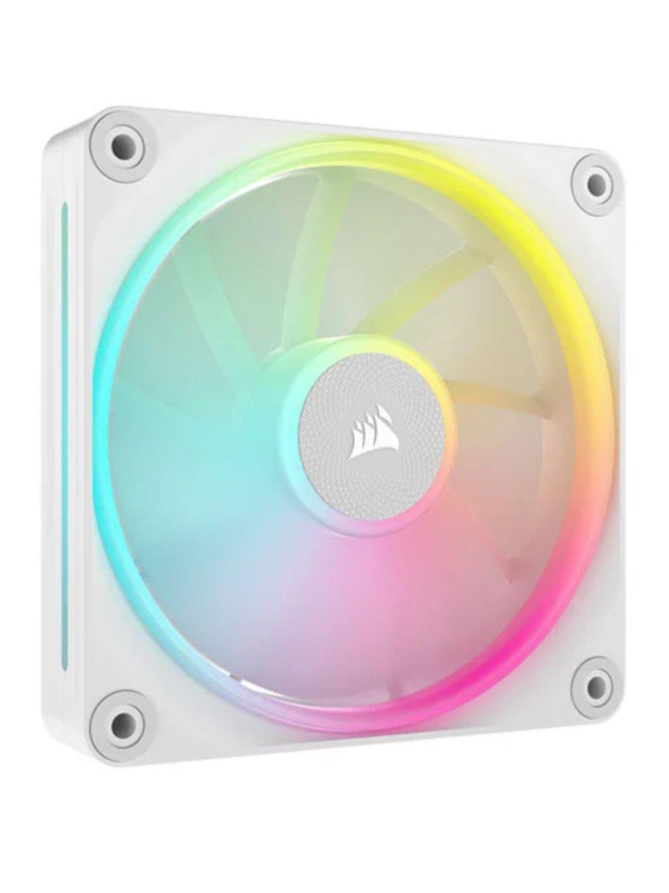 CORSAIR LX RGB Series iCUE LINK LX120 RGB White 120mm RGB Fan
