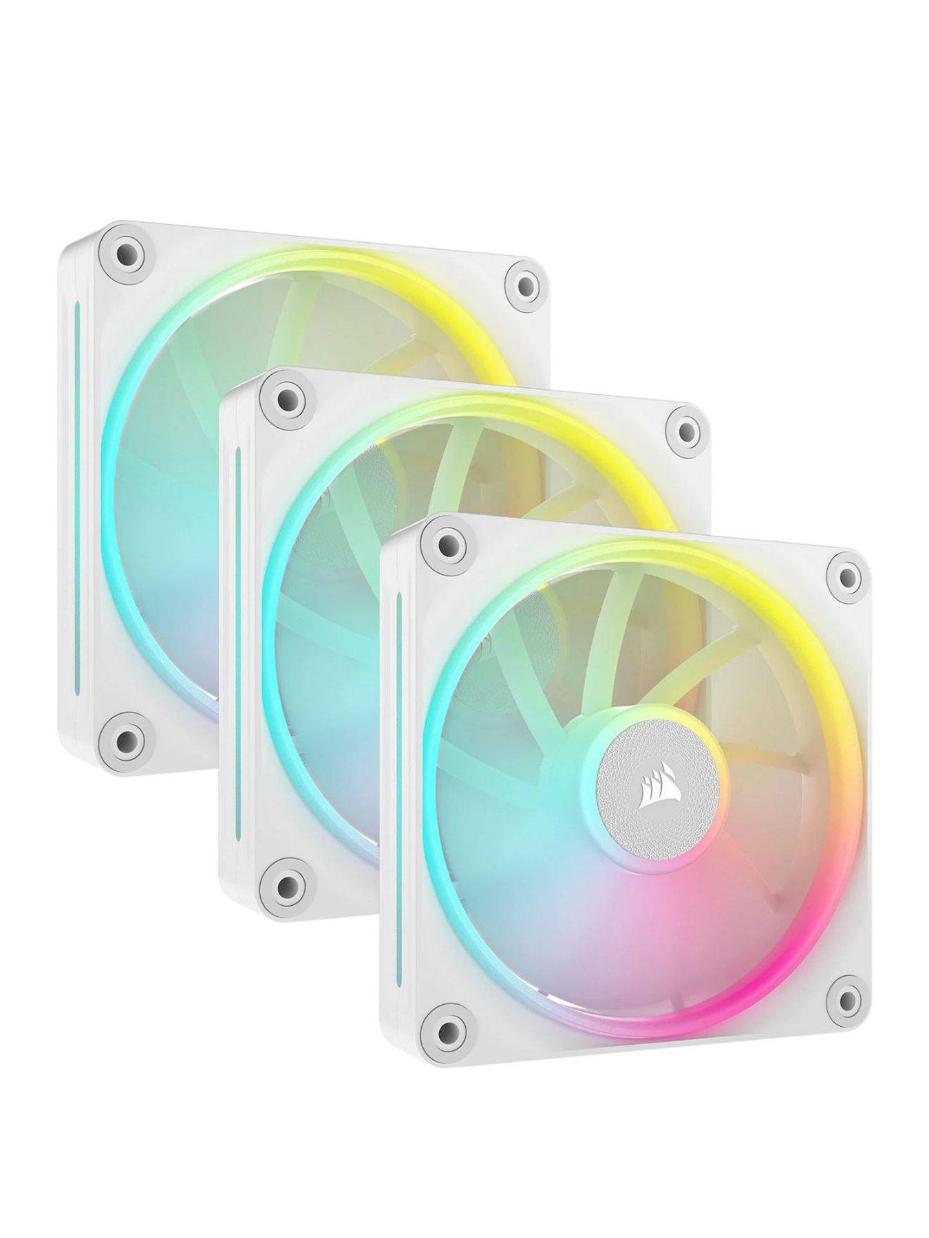 Image 1 of 4 of CORSAIR LX RGB Series iCUE LINK LX120 RGB 120mm RGB Fan - Triple Fan Kit