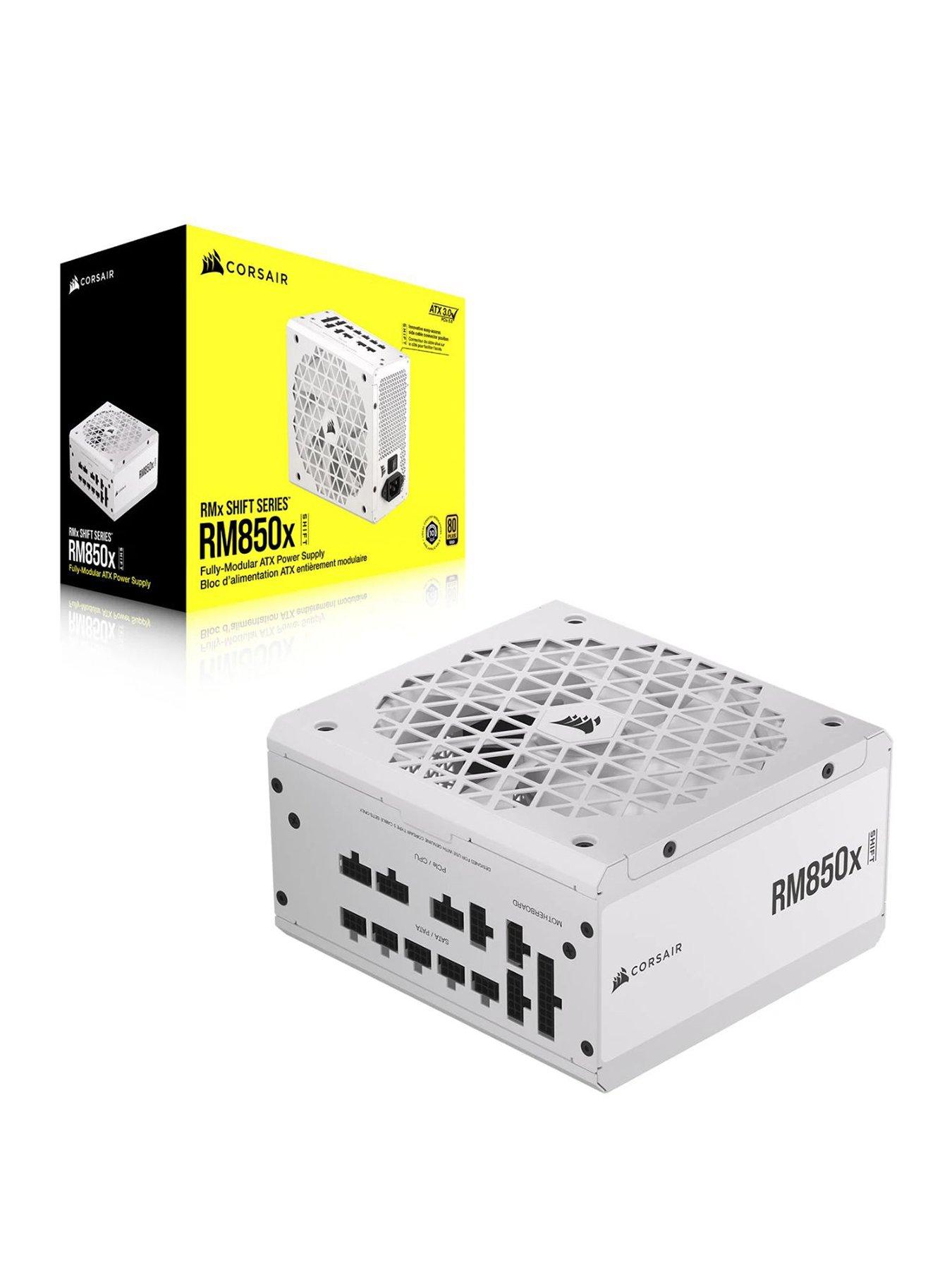 CORSAIR RM850x Shift White 80 PLUS GOLD Certified Fully Modular