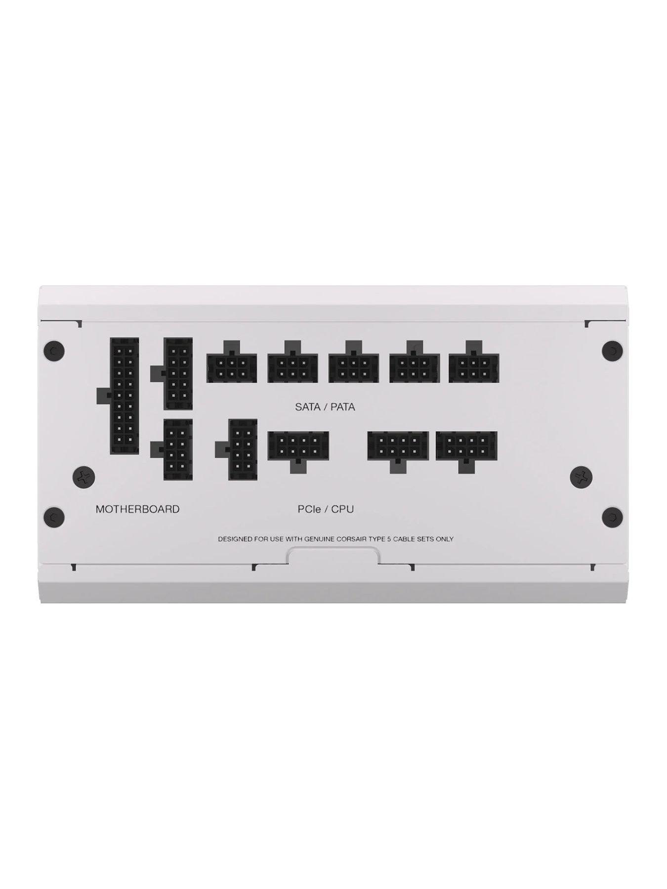 CORSAIR RM850x Shift White 80 PLUS GOLD Certified Fully Modular