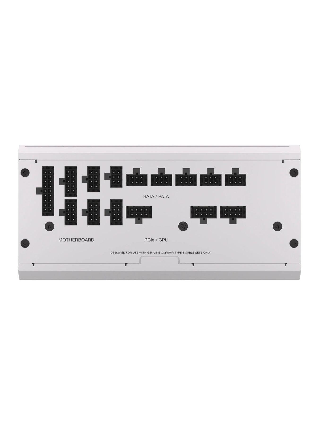 CORSAIR RM1000x Shift White 80 PLUS GOLD Certified Fully Modular