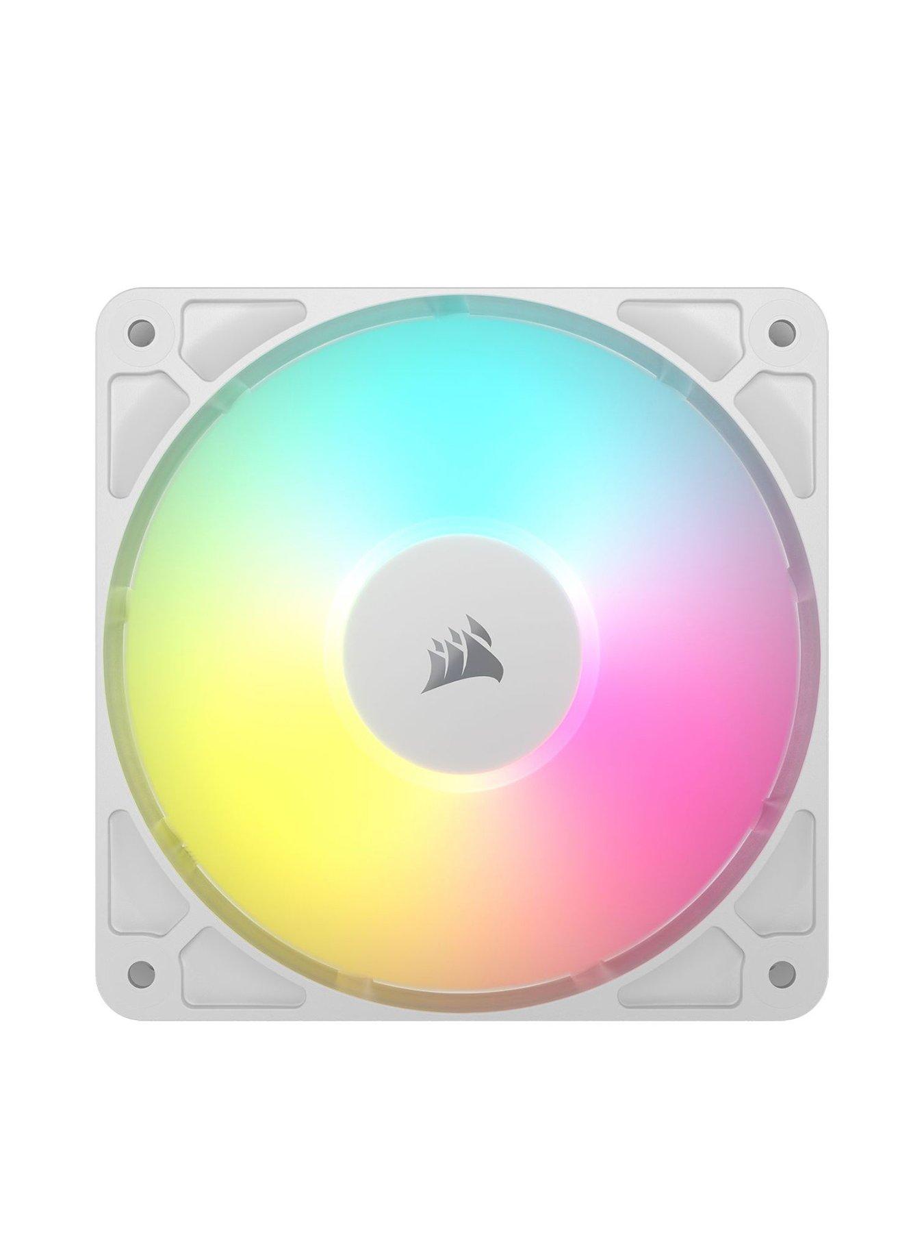 Image 1 of 4 of CORSAIR RS ARGB Series 120 White - 120mm ARGB Fan - Single Pack