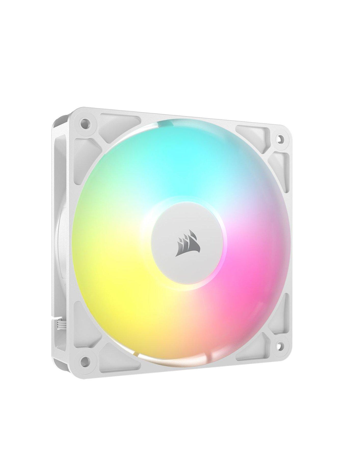 Image 2 of 4 of CORSAIR RS ARGB Series 120 White - 120mm ARGB Fan - Single Pack