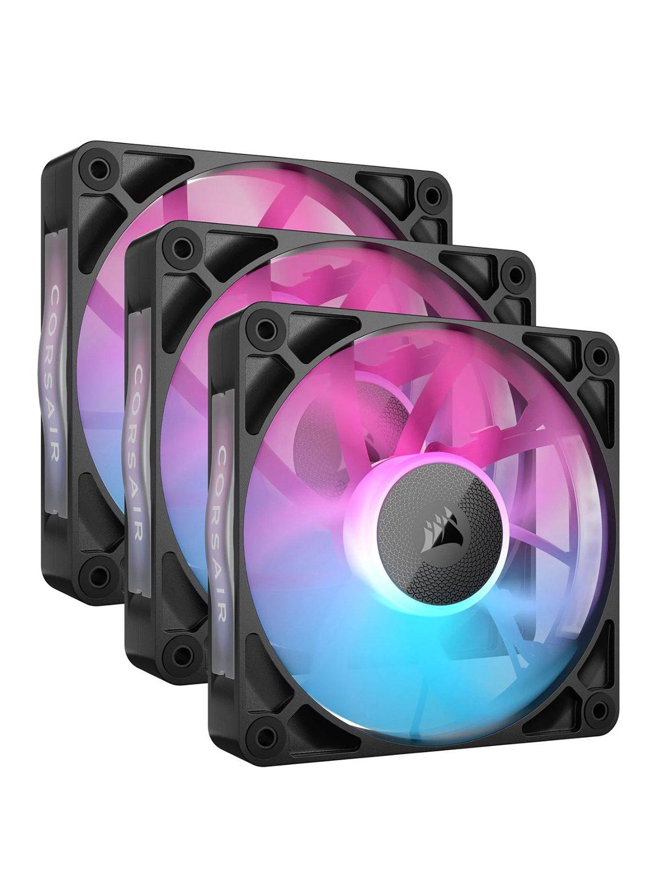CORSAIR iCUE Link RX120 RGB 120mm PWM Fan - Triple Fan Kit | Very