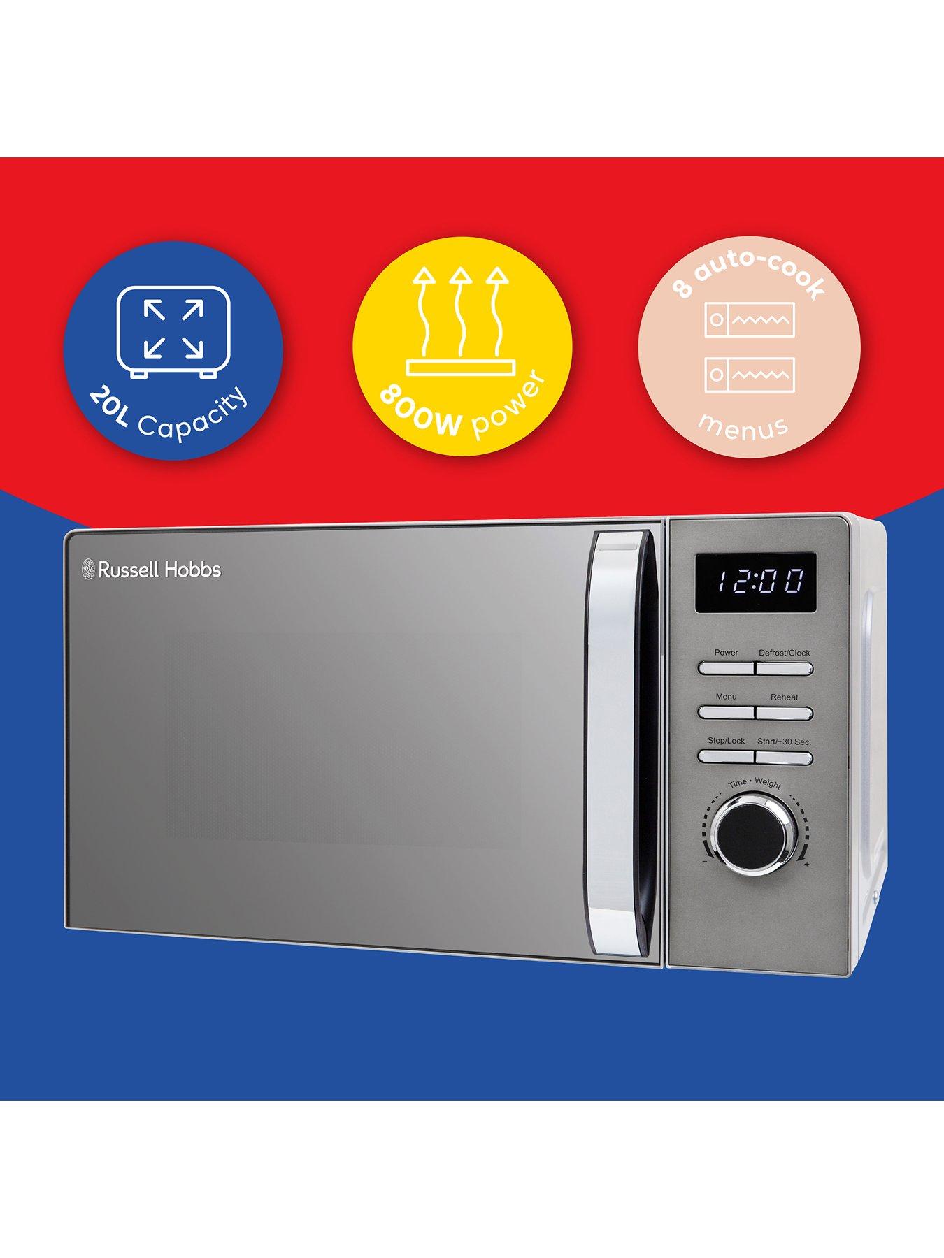 Image 3 of 7 of Russell Hobbs Distinction 20 Litre Digital Microwave- Titanium