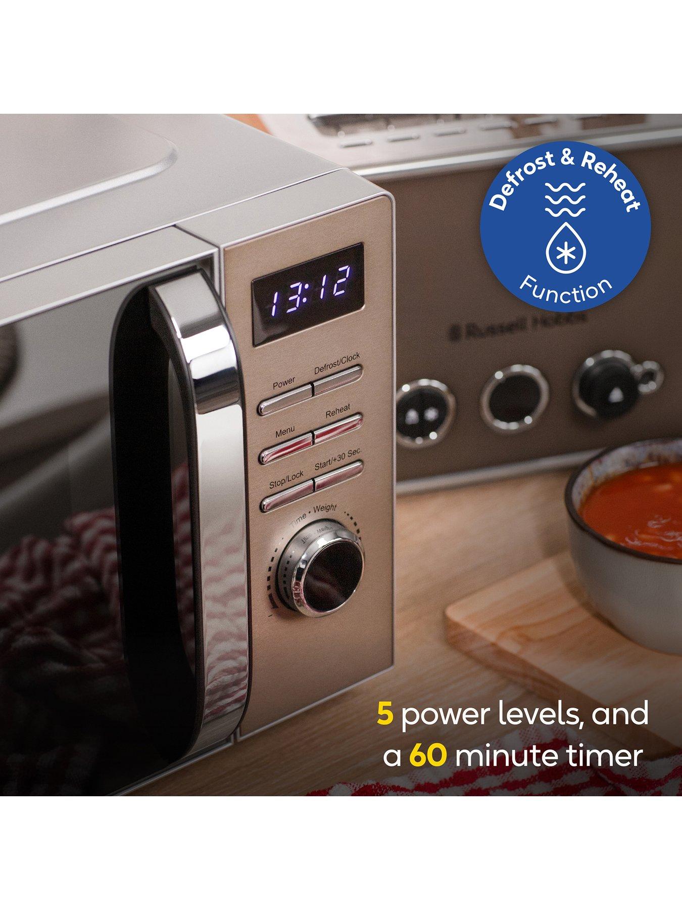 Image 6 of 7 of Russell Hobbs Distinction 20 Litre Digital Microwave- Titanium
