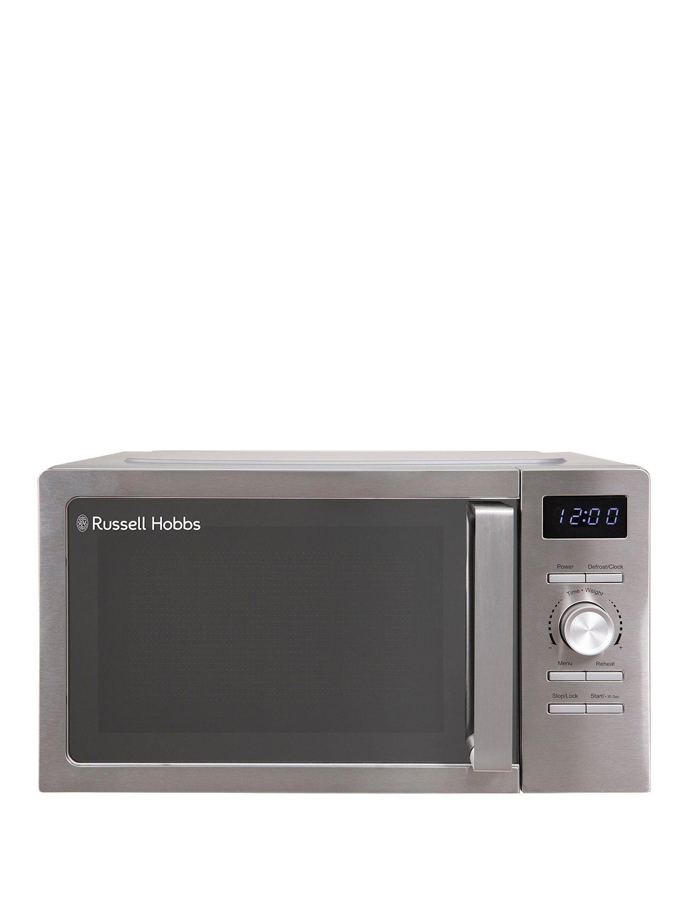 Image 1 of 7 of Russell Hobbs Classics&nbsp;20-Litre Digital Microwave&nbsp;- Stainless Steel