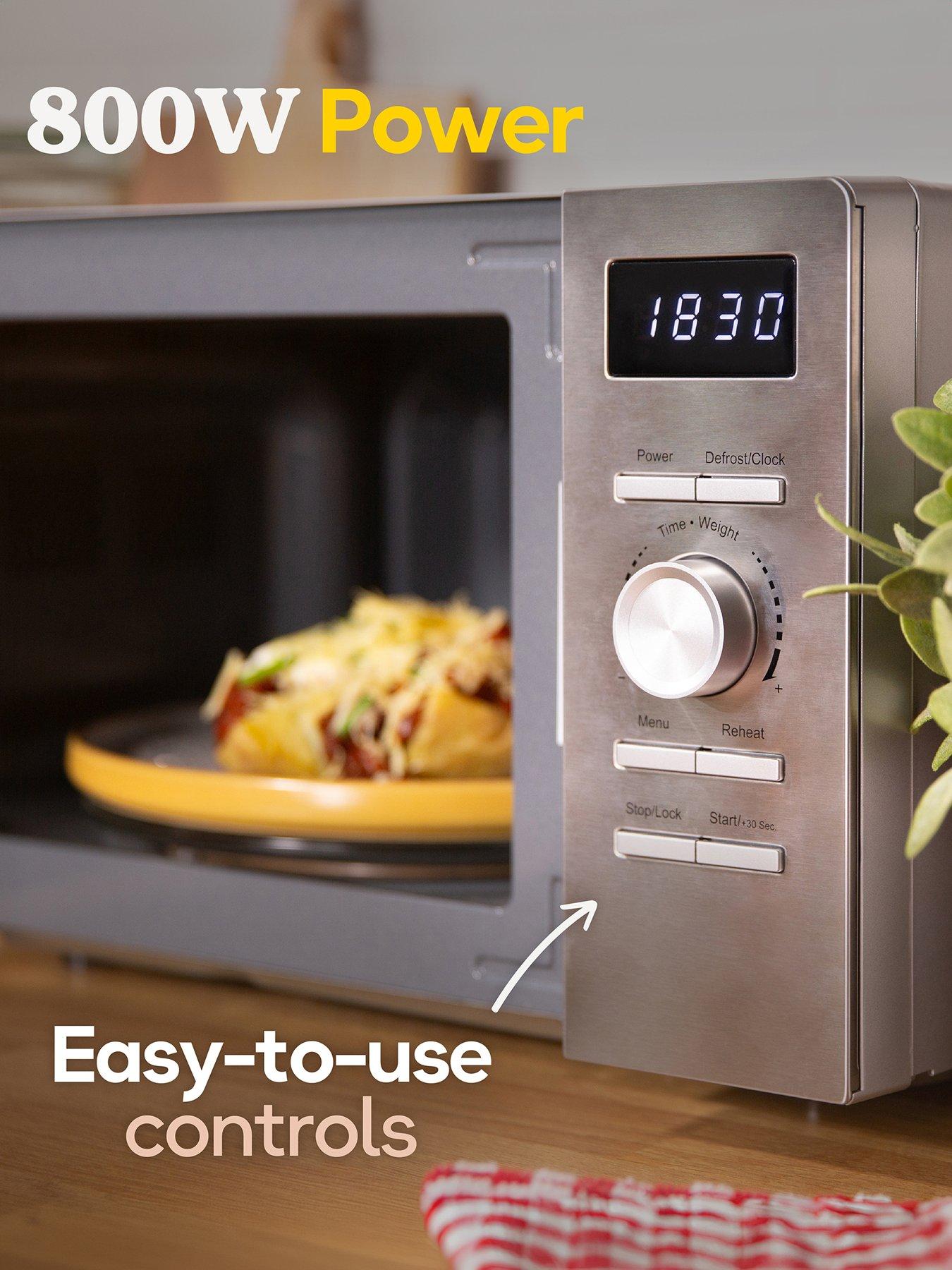 Image 6 of 7 of Russell Hobbs Classics&nbsp;20-Litre Digital Microwave&nbsp;- Stainless Steel