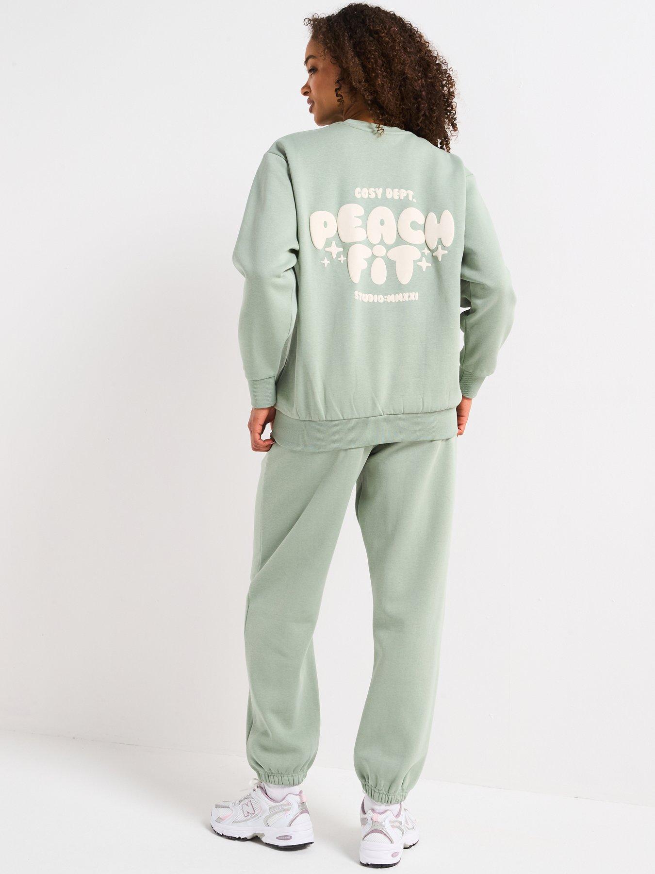Pistachio Comfy Crew Neck Sweatshirt