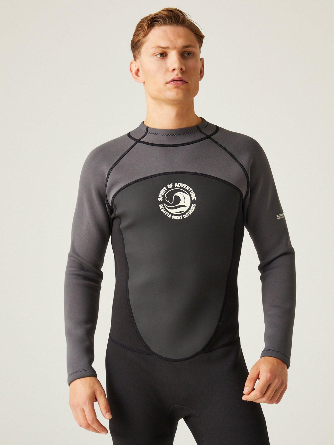 undefined Mens Full Wetsuit -black