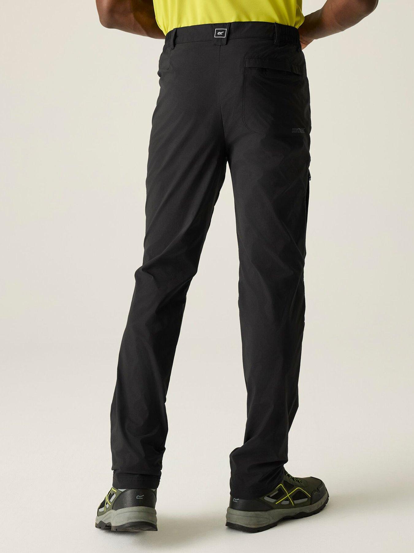 Image 2 of 6 of Regatta Mens Highton Trousers II Walking Trousers - Black