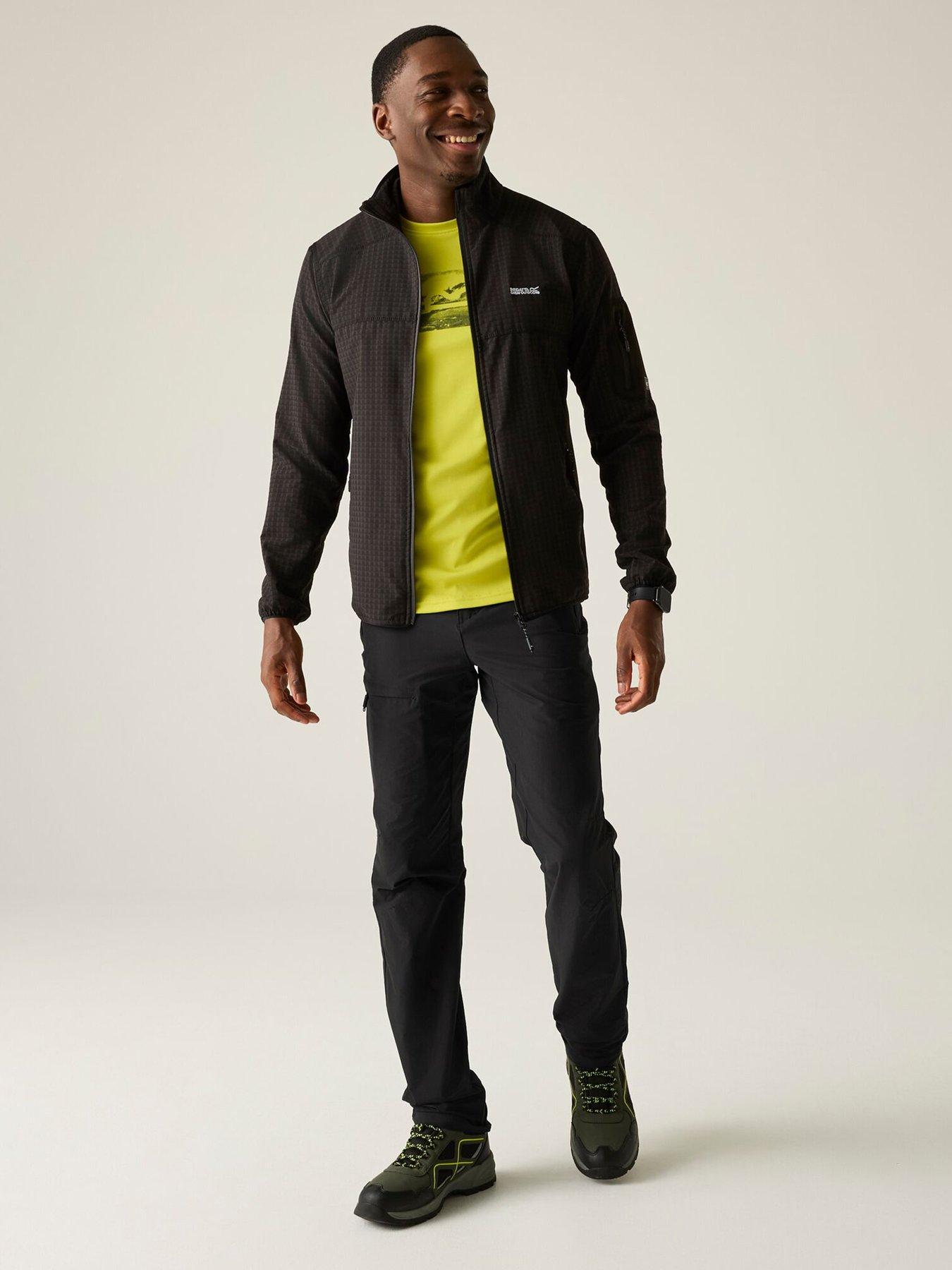 Image 3 of 6 of Regatta Mens Highton Trousers II Walking Trousers - Black